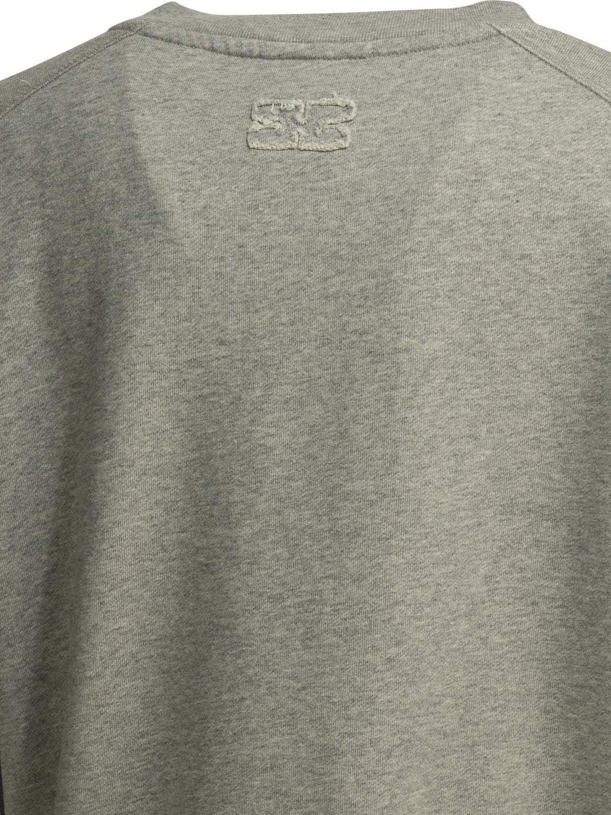 Ganni Crewneck sweatshirt with logo - Grey