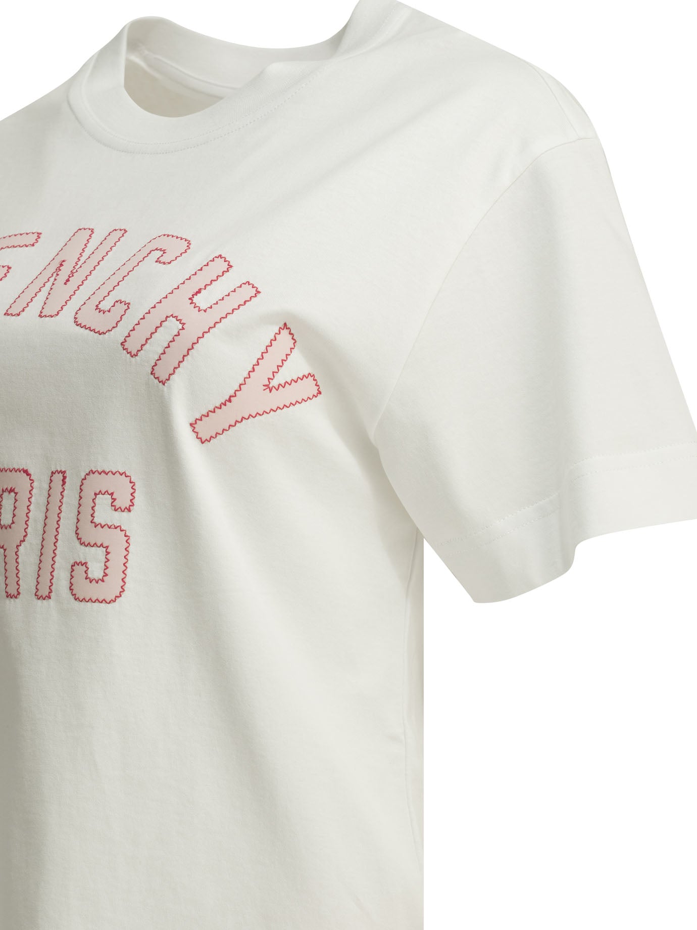 Givenchy "Givenchy Paris" Crew-Neck T-Shirt - White
