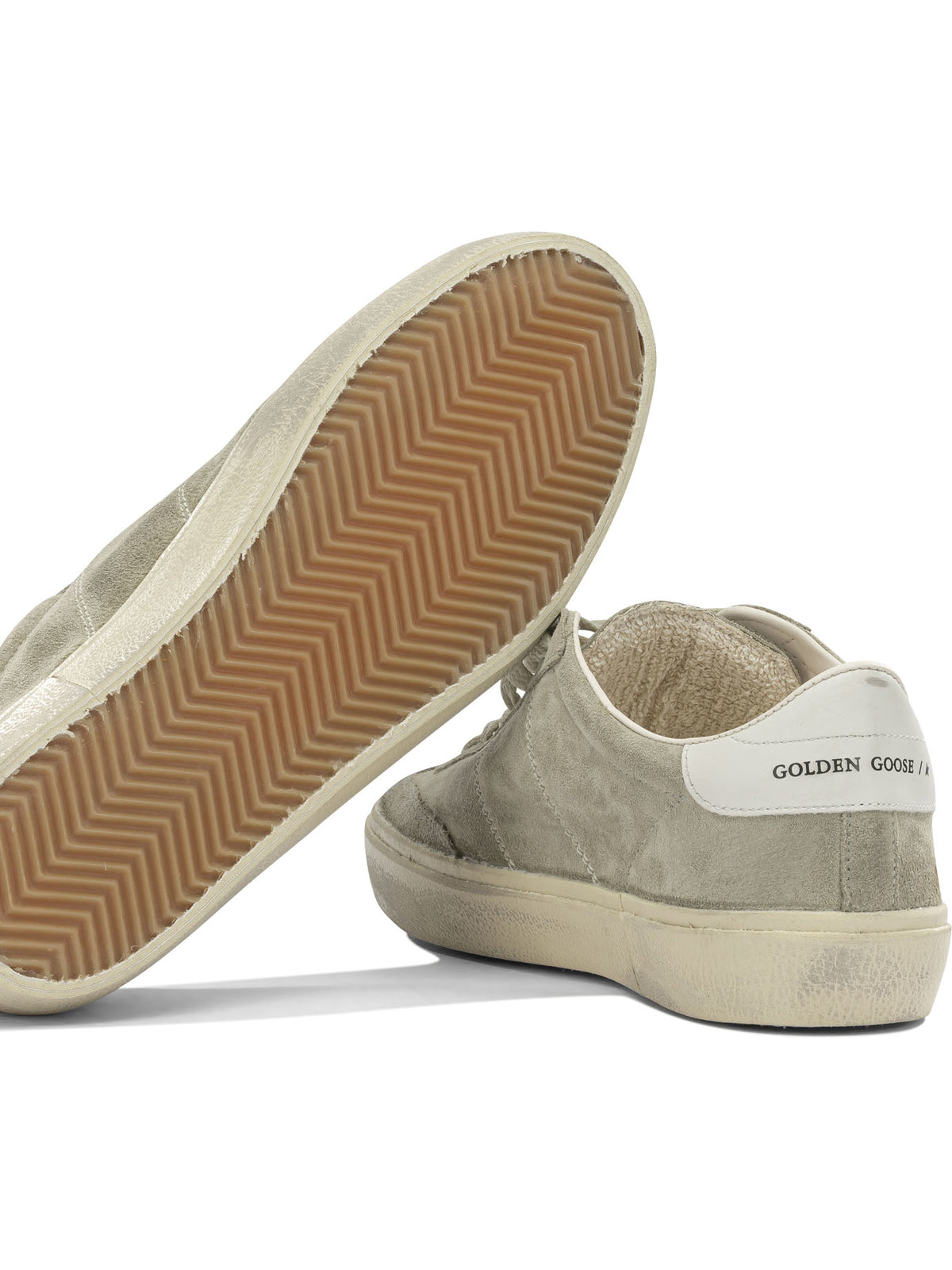 Golden Goose "Soul Star" Low-Top Sneakers - Beige