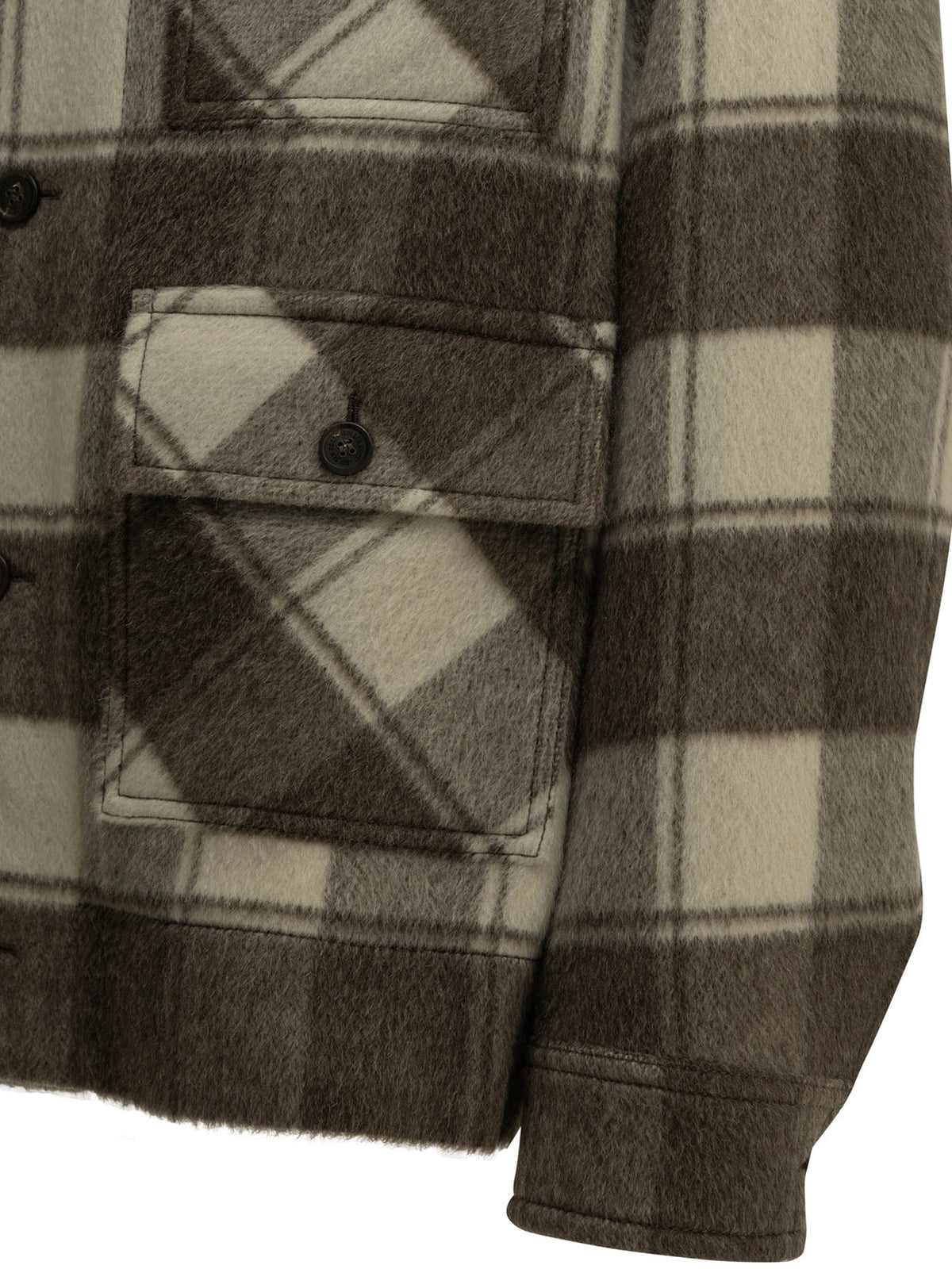 Golden Goose "Roann" Overshirt Jacket - Brown
