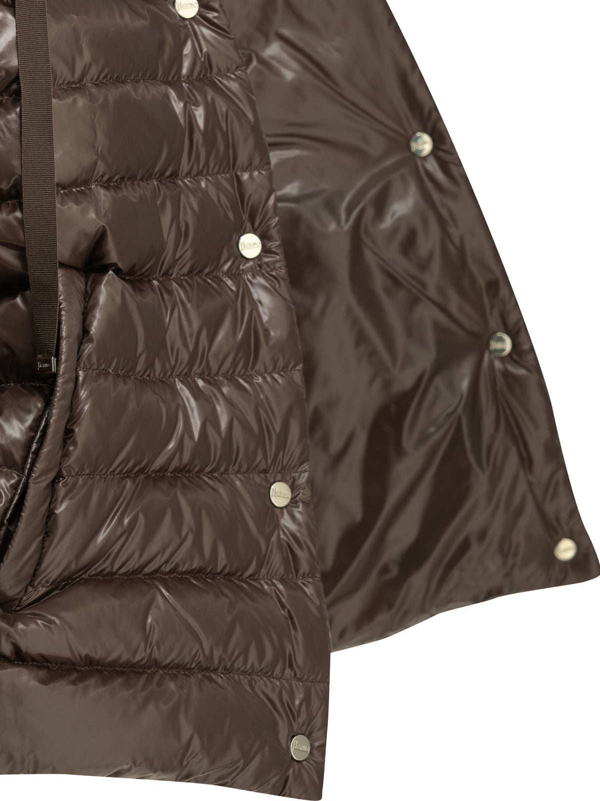 Herno "Resort" Short Down Jacket - Brown