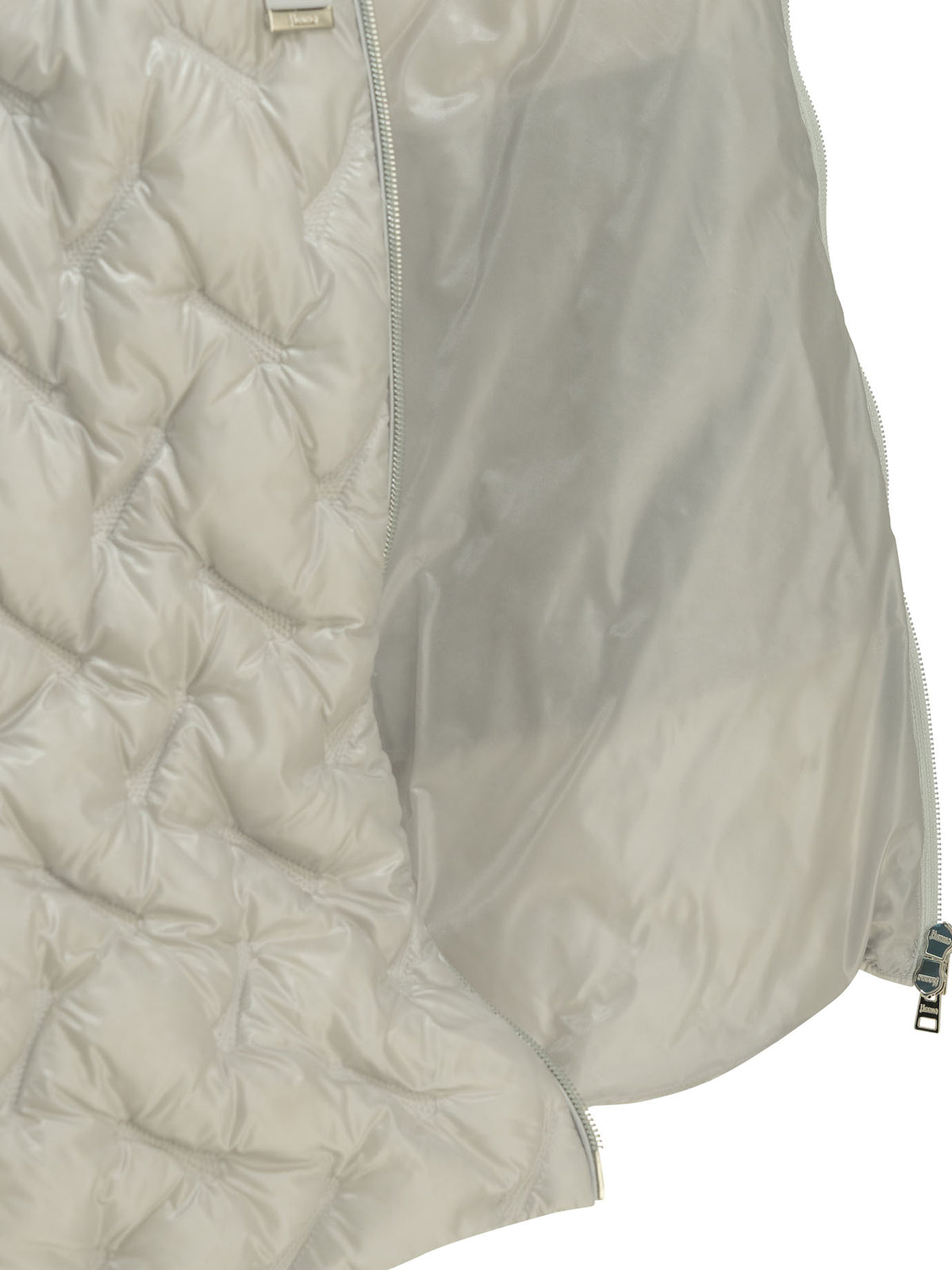 Herno "Resort" Long Down Jacket - Grey