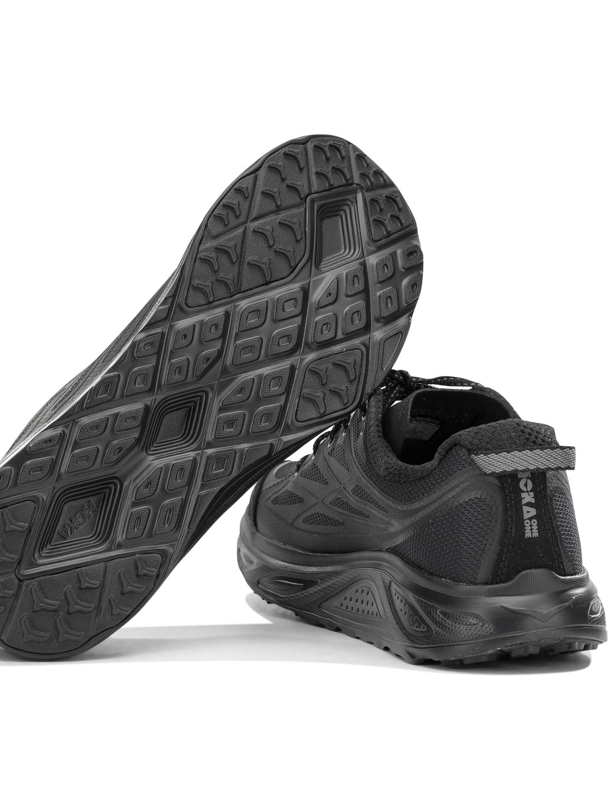Hoka "Huaka Pro" Low-Top Sneakers - Black