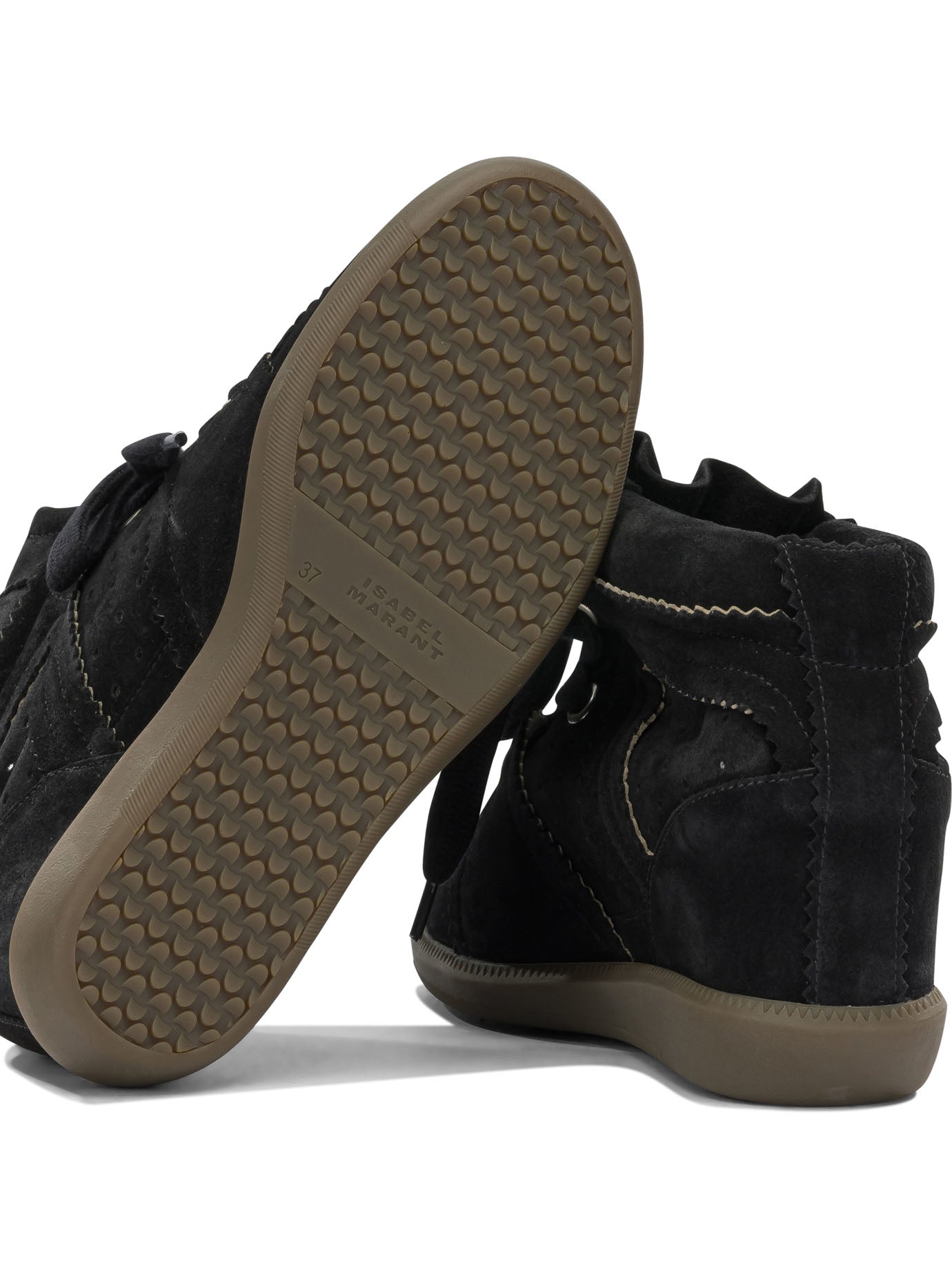 Isabel Marant "Bobby" high top sneakers - Black