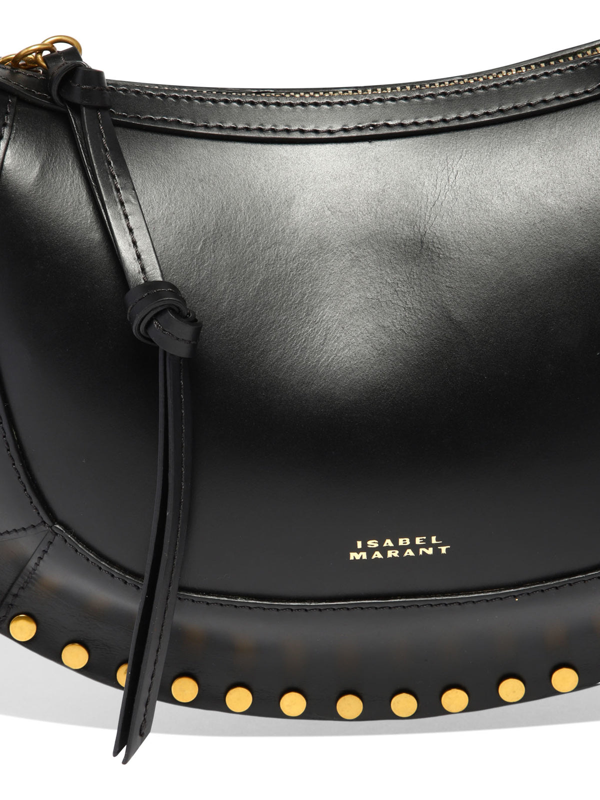 Isabel Marant "Oskan Moon" small shoulder bag - Black