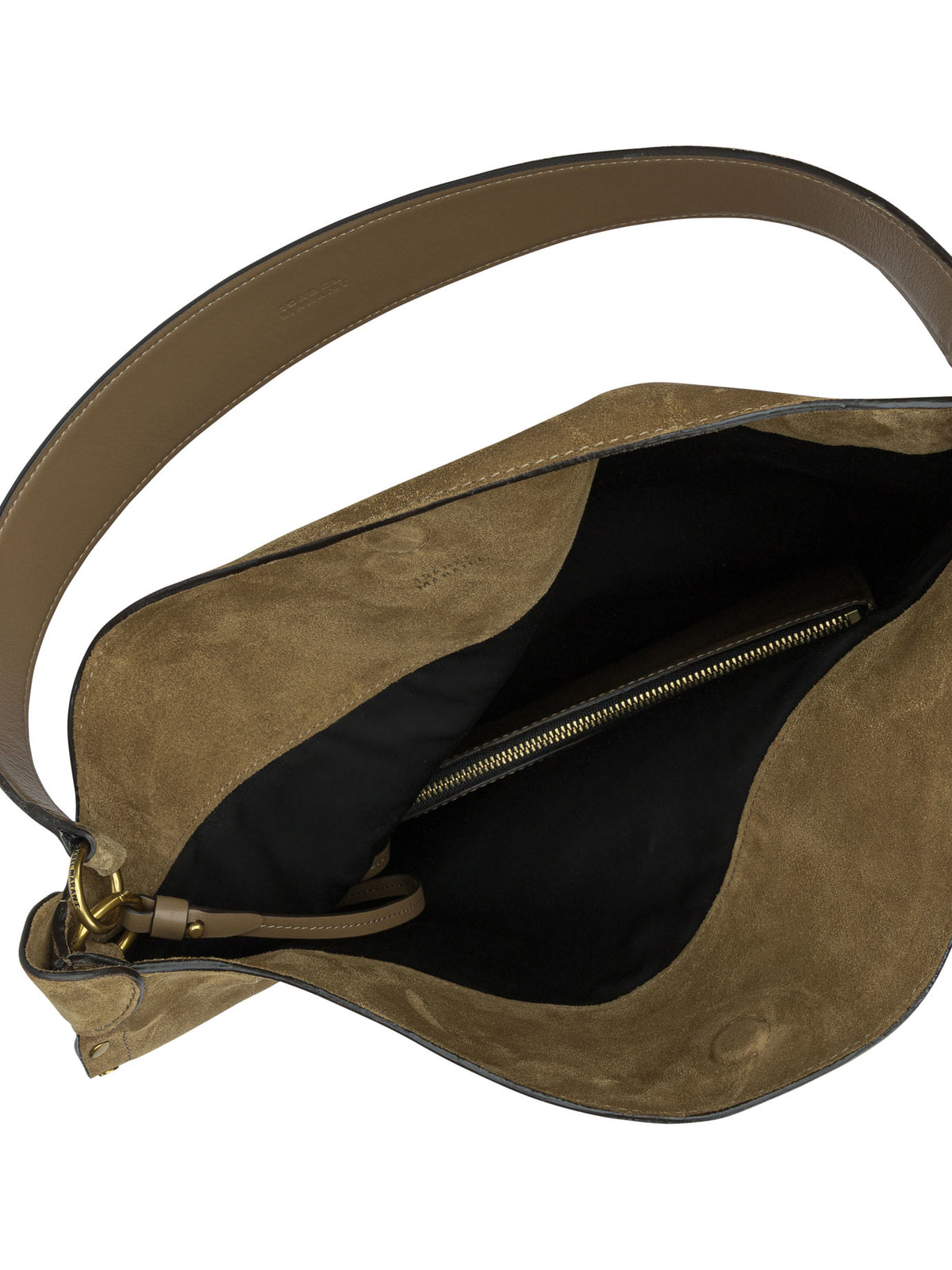 Isabel Marant "Oskan Hobo Soft" large shoulder bag - Brown