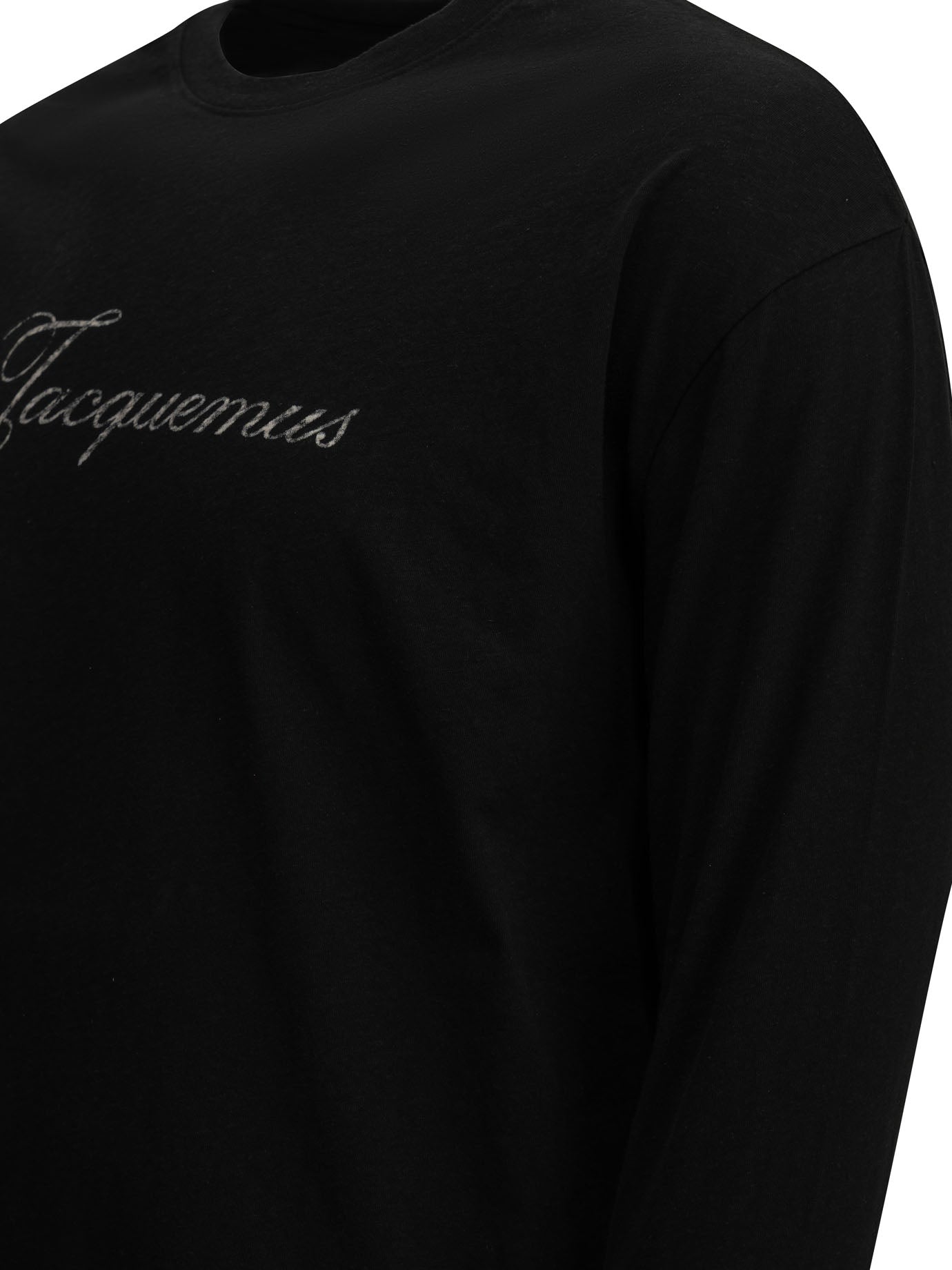 Jacquemus "Jacquemus" Crew-Neck T-Shirt - Black