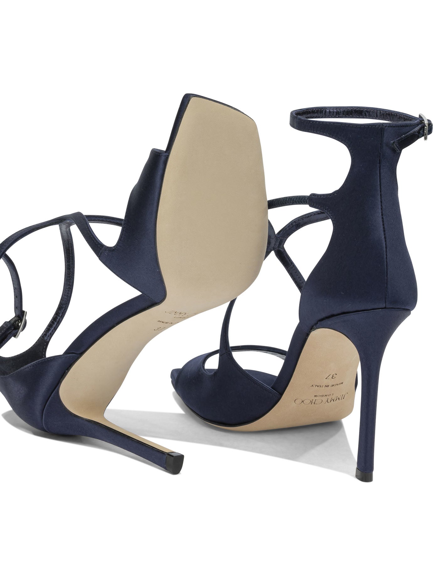Jimmy Choo "Azia 95MM" heeled sandals - Blue