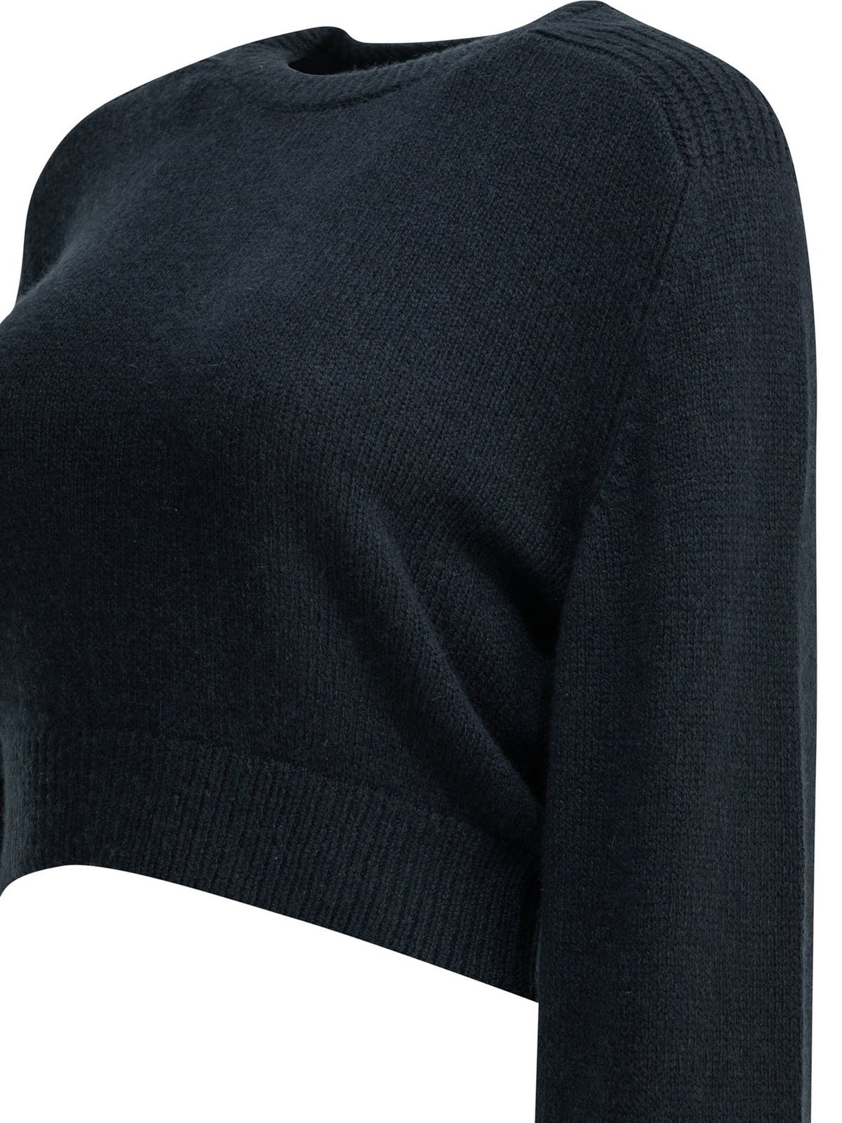 Khaite "Masie" Crew-Neck Sweater - Blue