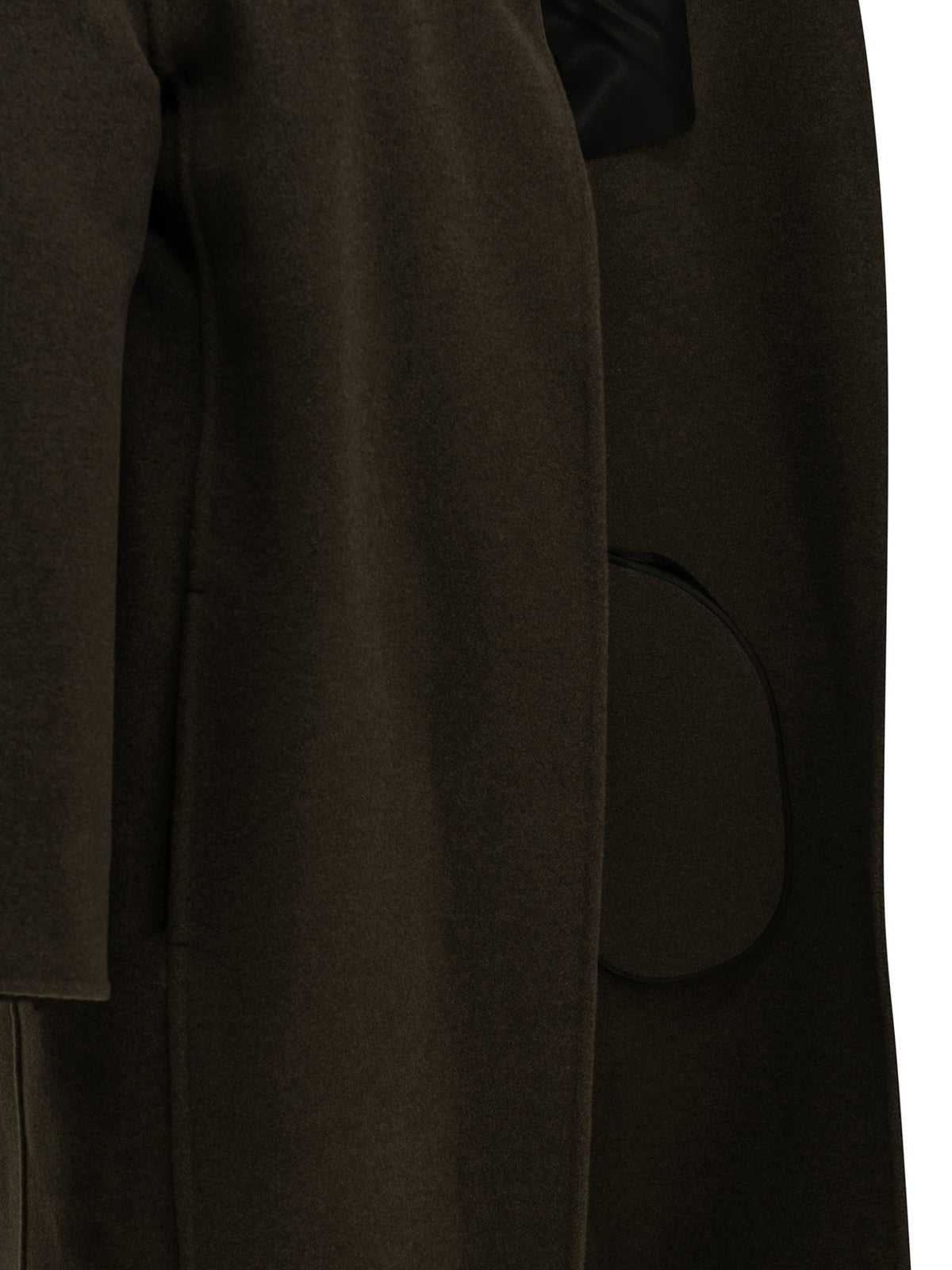 Khaite "Romare" Long Coat - Green