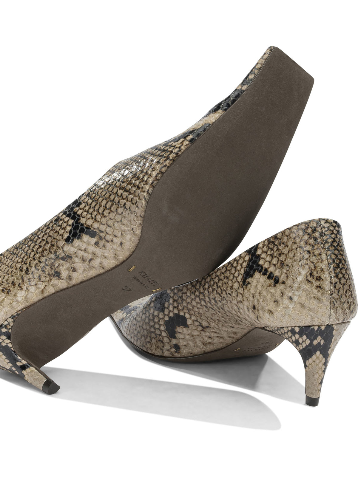 Khaite "Marlene 50MM" Pumps - Brown