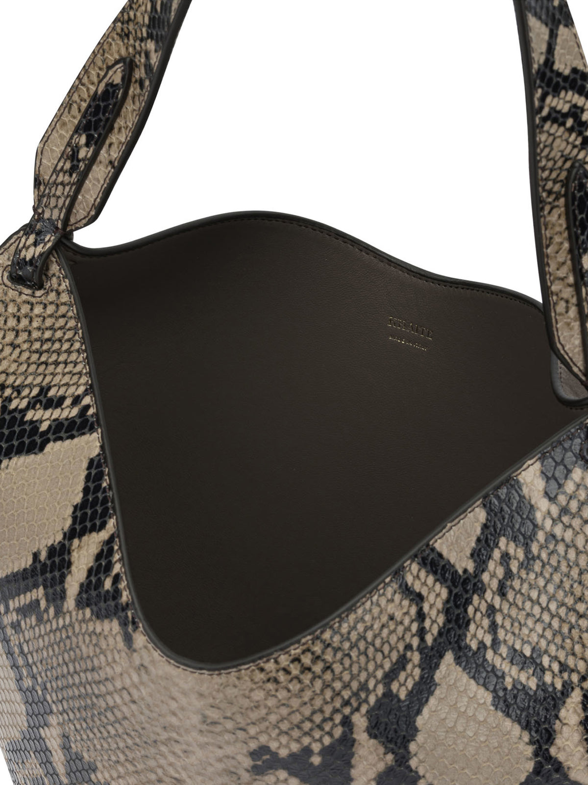 Khaite "Lotus" Small Shoulder Bag - Brown