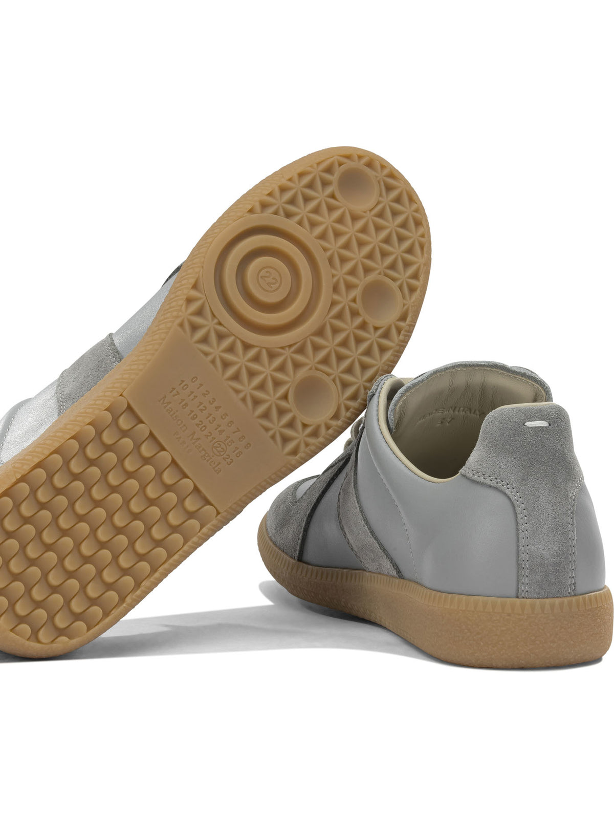 Maison Margiela "Replica" Low-Top Sneakers - Light Blue