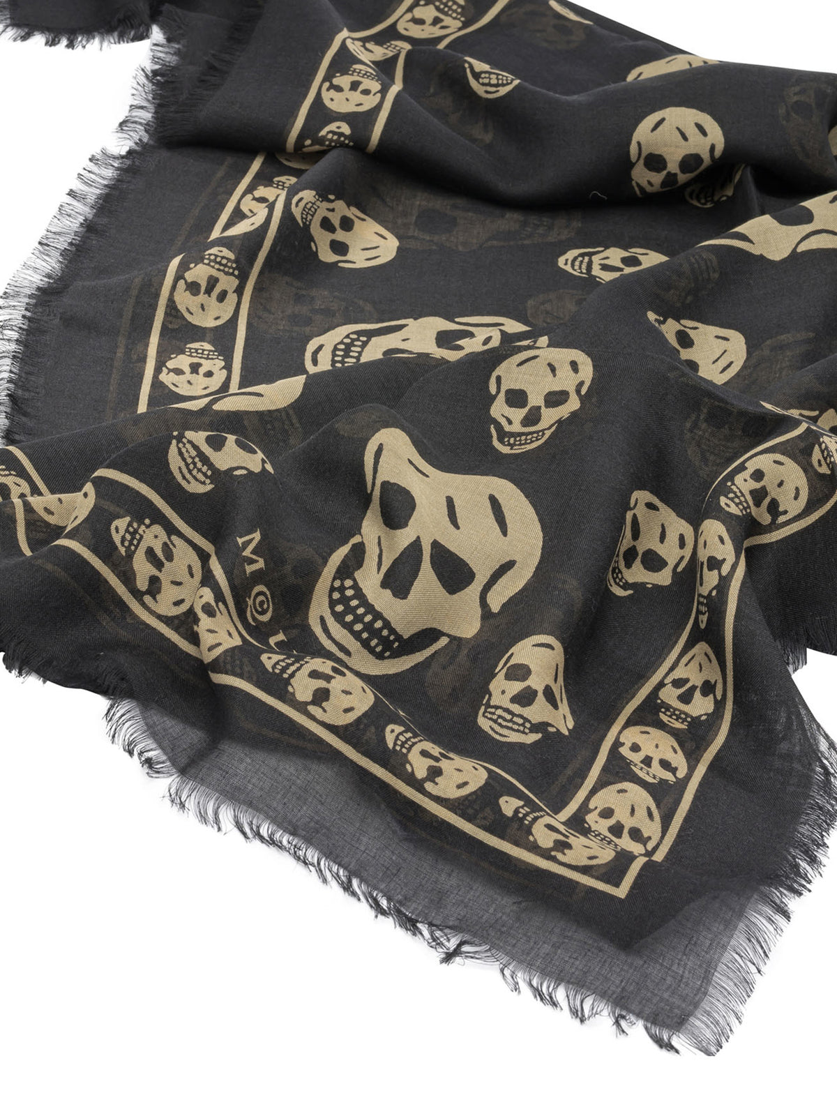 Mcqueen Scarves & Silk scarves - Black