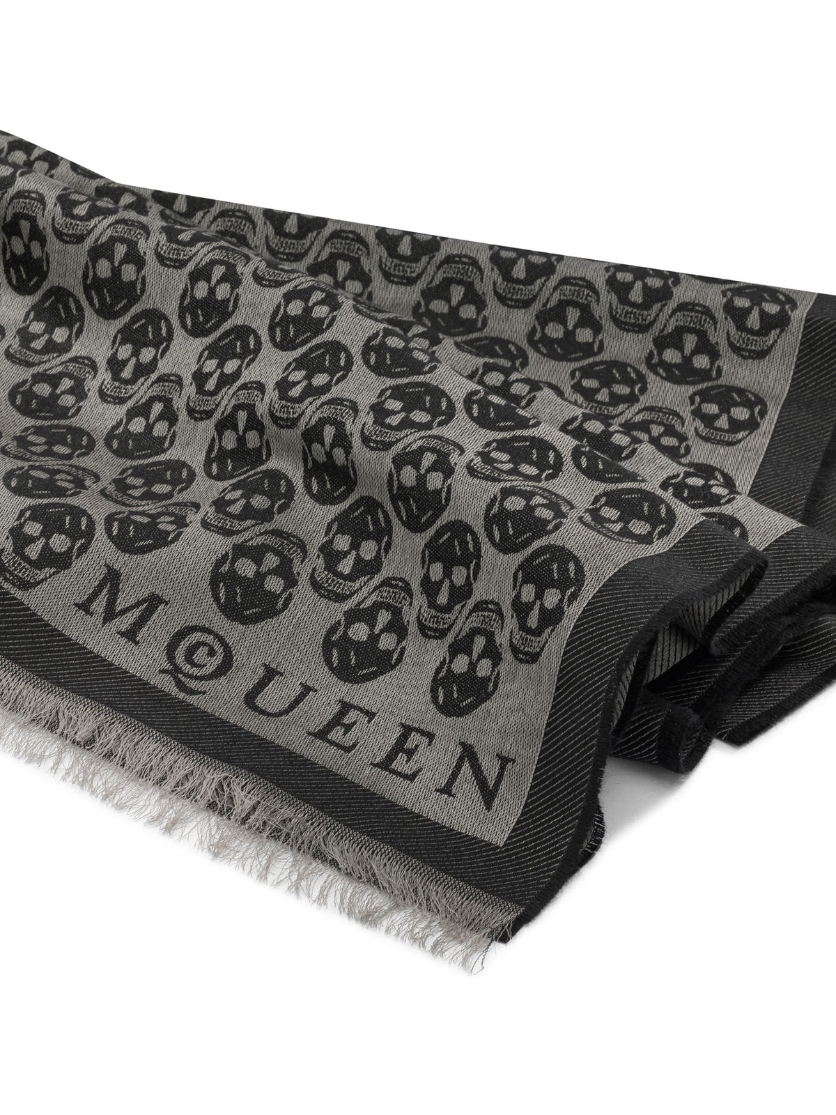 Mcqueen Scarves & Silk scarves - Grey