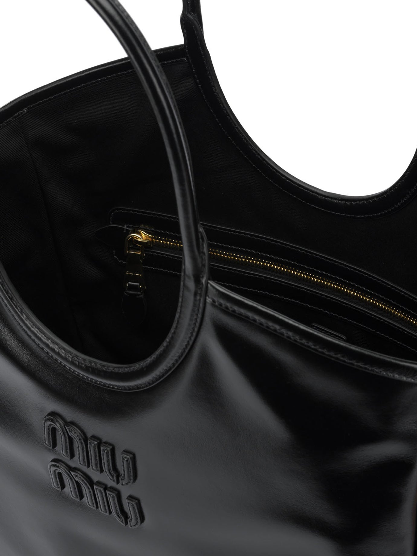 Miu Miu "Ivy" medium shoulder bag - Black