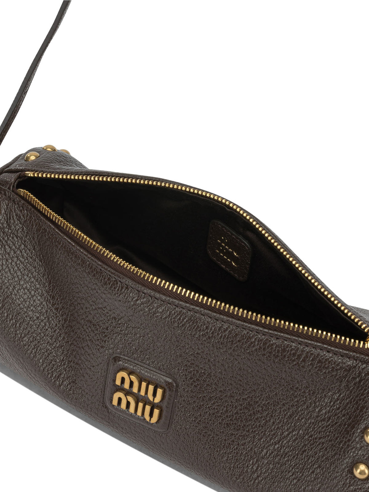 Miu Miu Small leather shoulder bag - Brown