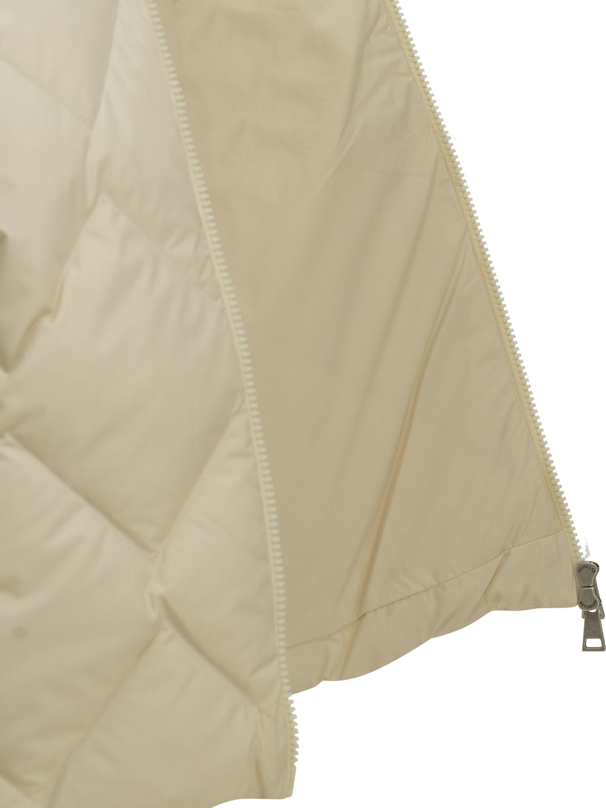 Moncler Padded wool cardigan - White
