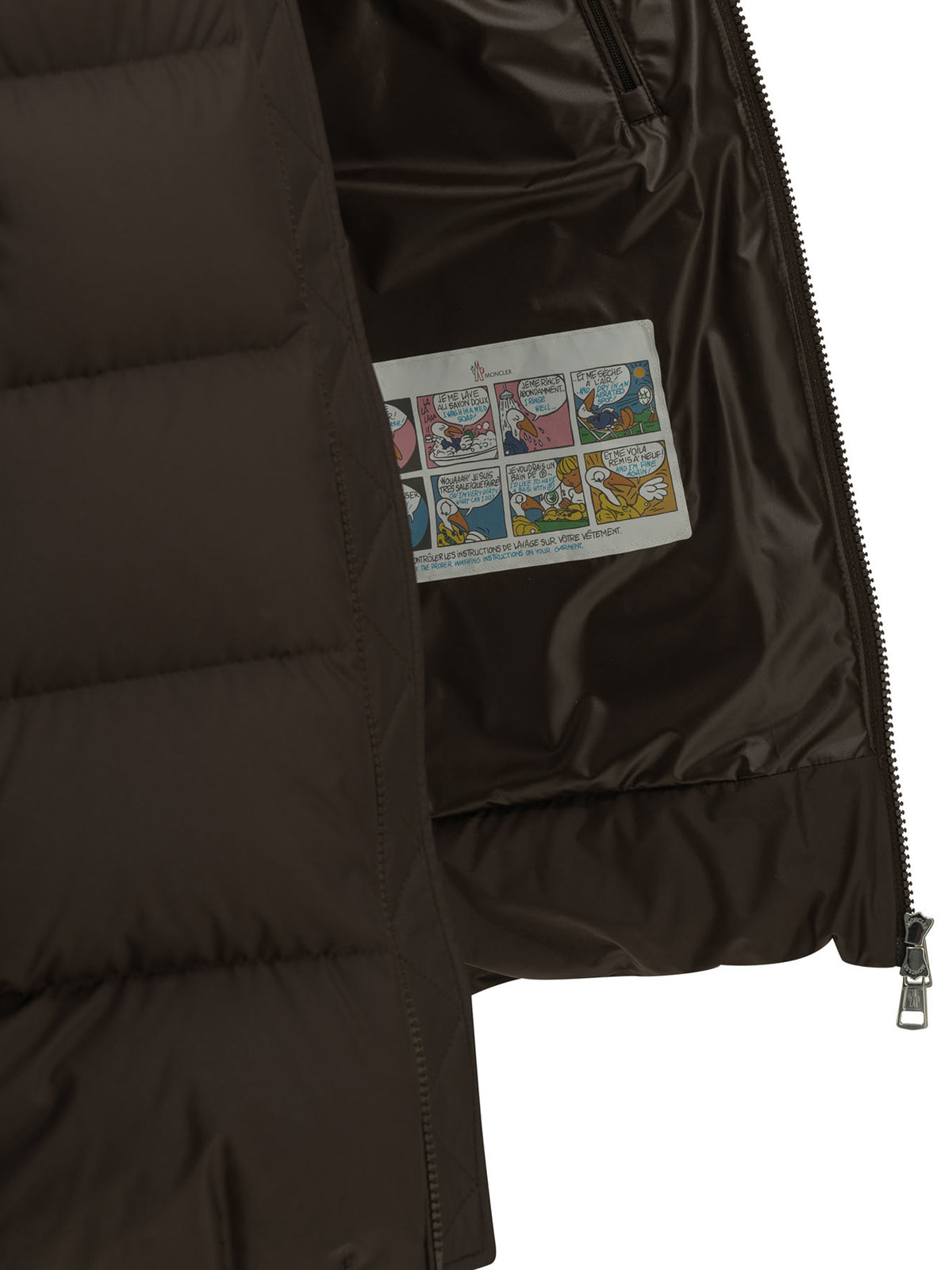 Moncler "Orvelle" Short Down Jacket - Brown