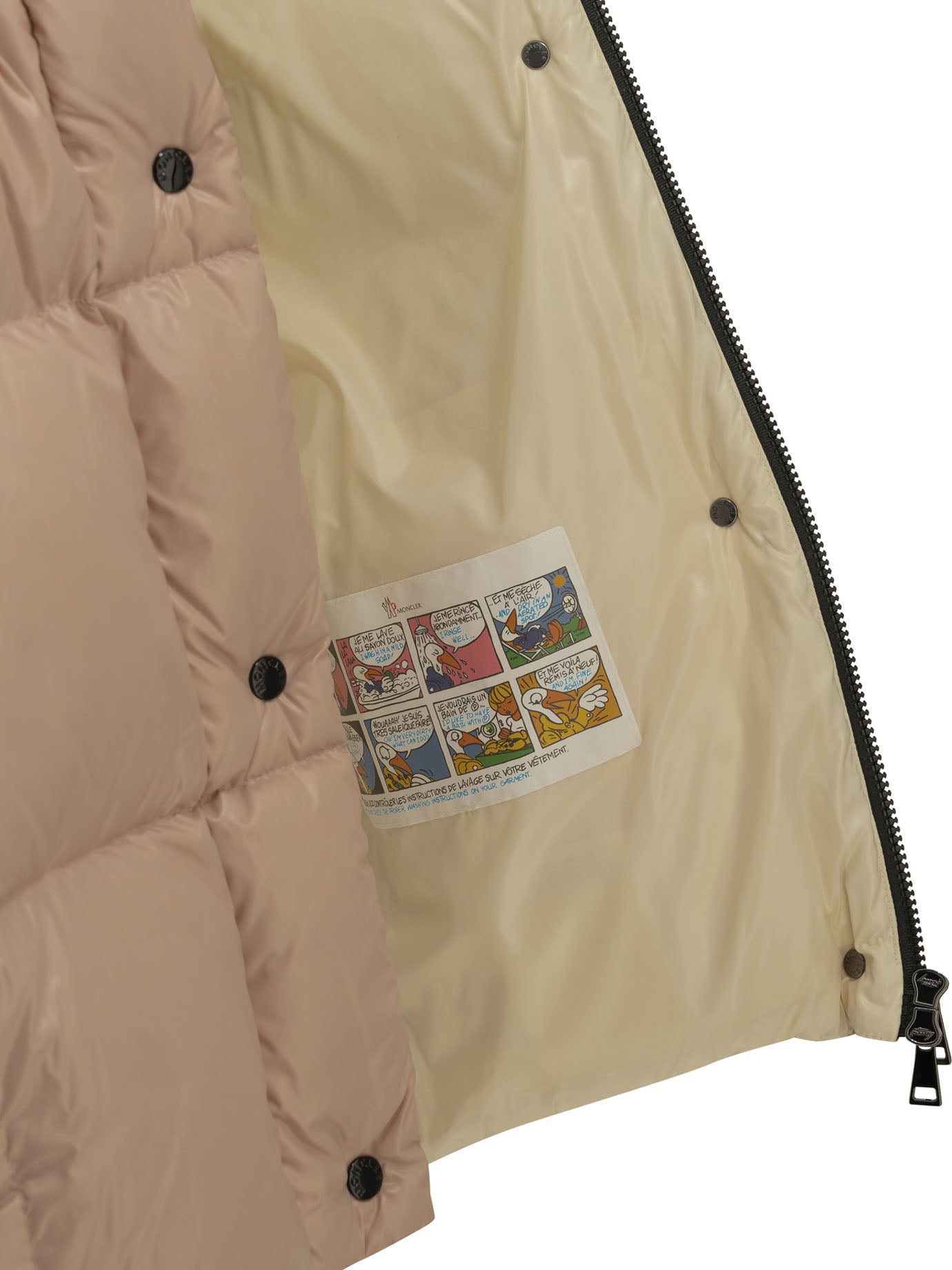 Moncler "Parana" Short Down Jacket - Pink