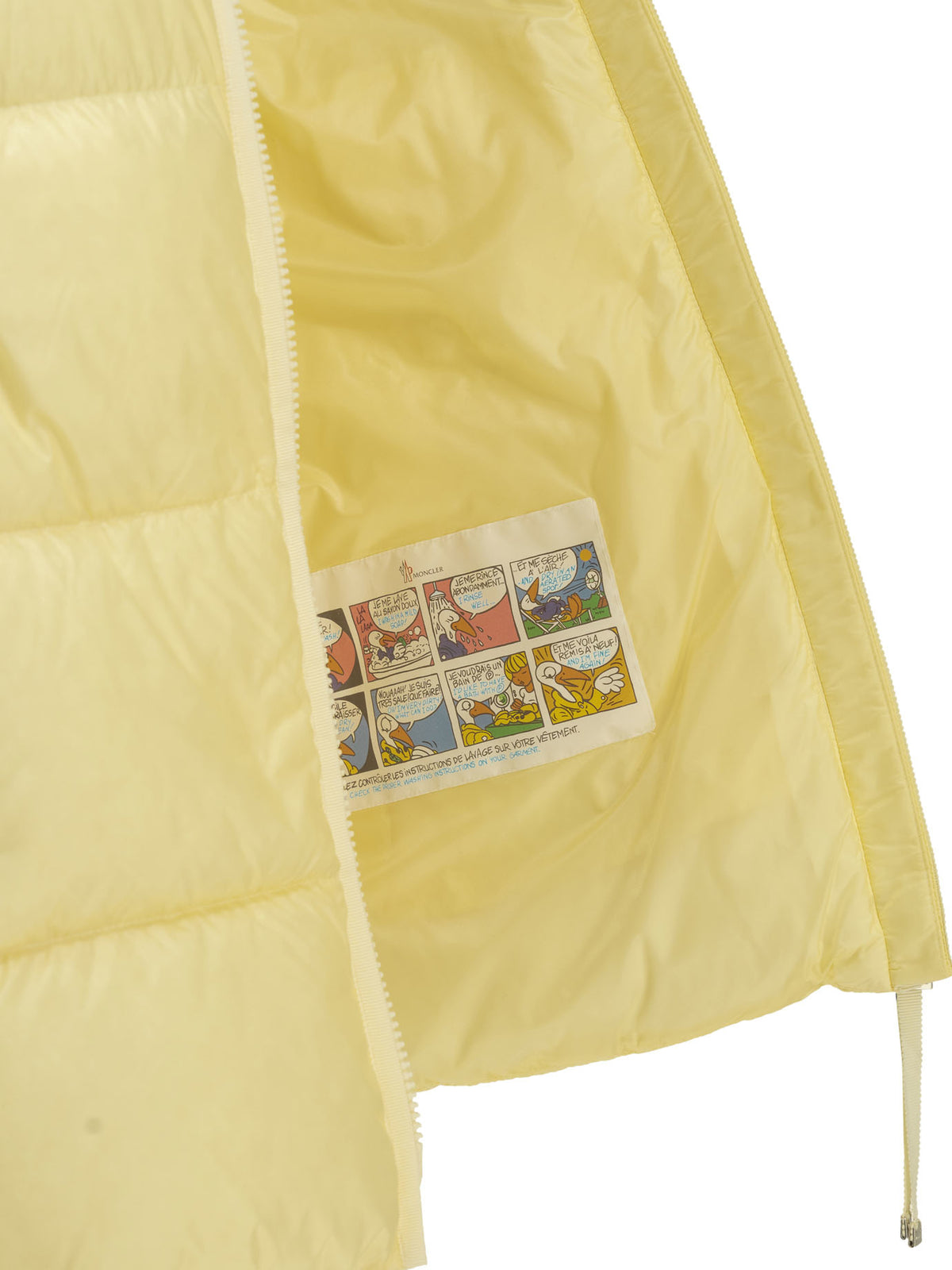 Moncler "Serittes" Short down jacket - Yellow
