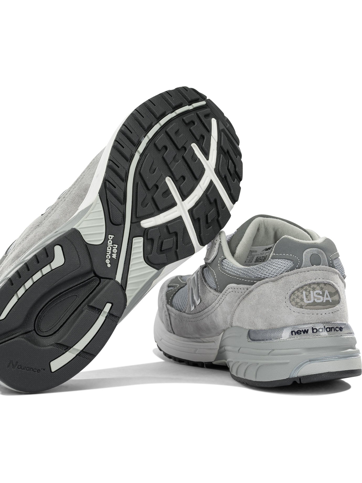 New Balance "Made in USA 993" Low-Top Sneakers - Grey