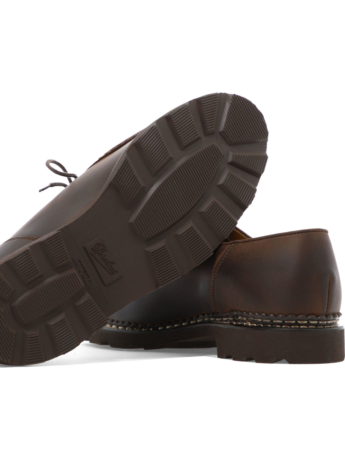 Paraboot "Michael" Lace-Up Loafers - Brown