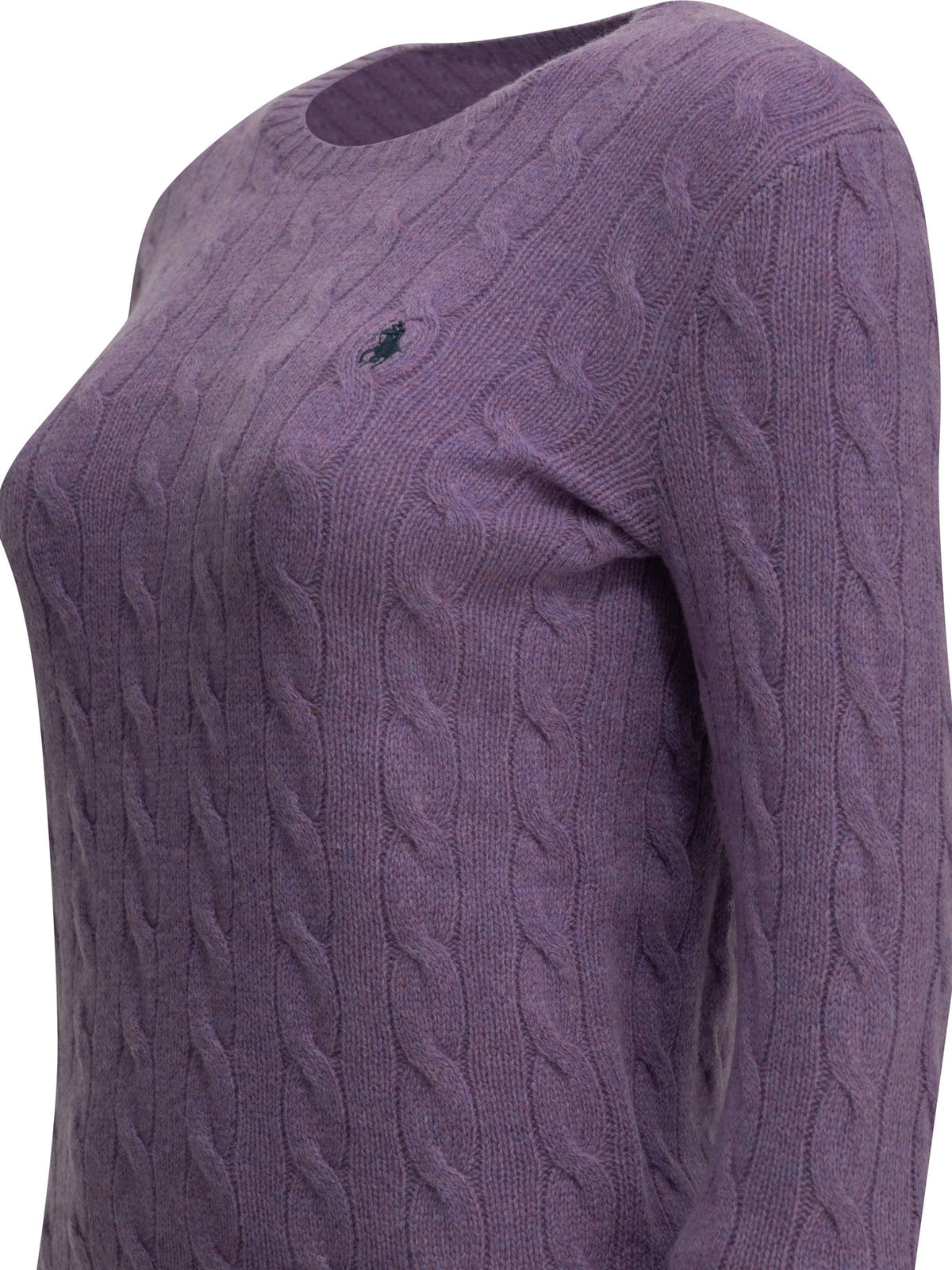 Polo Ralph Lauren Crew-neck sweater with logo - Purple