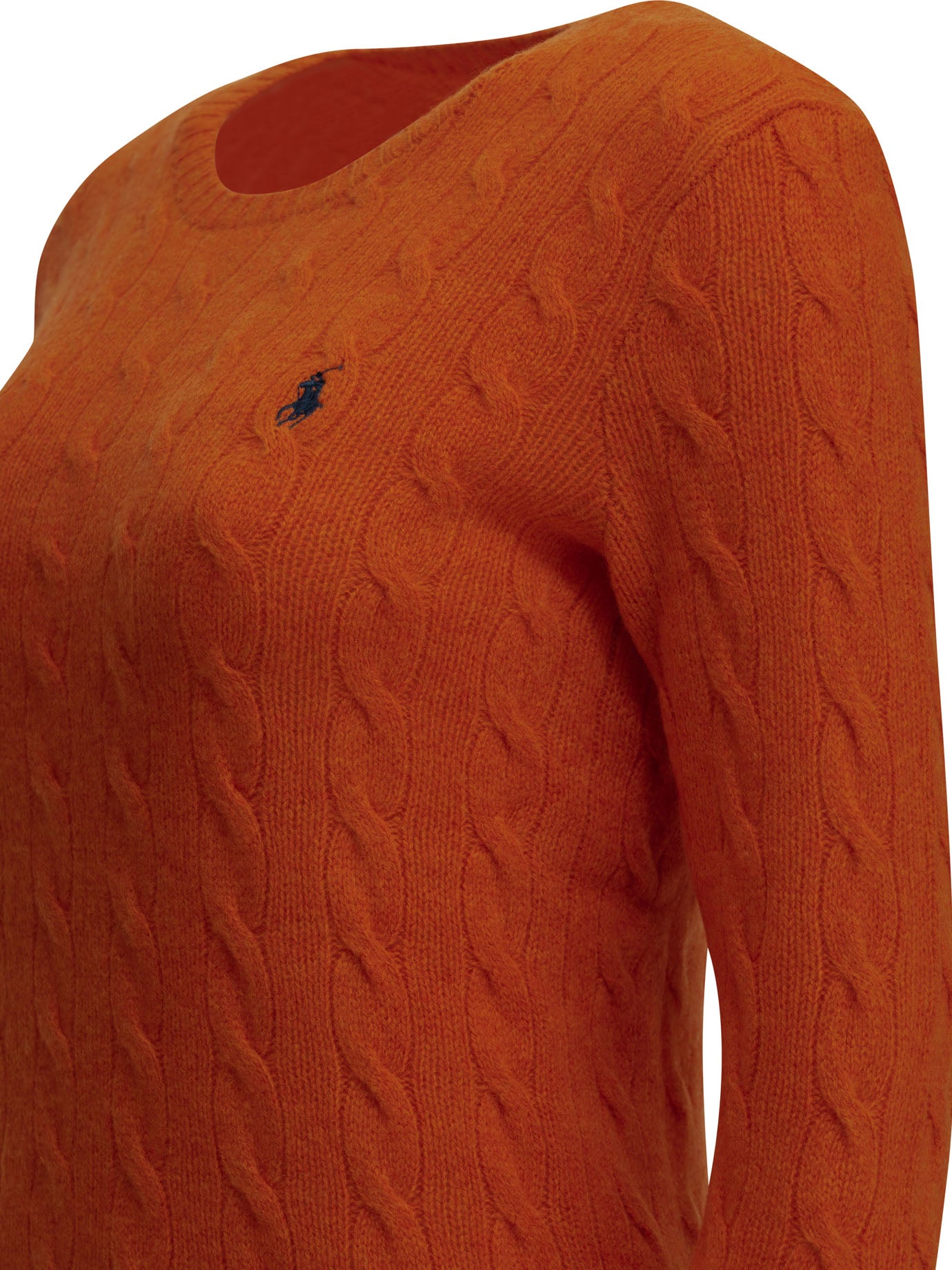 Polo Ralph Lauren Crew-neck sweater with logo - Orange