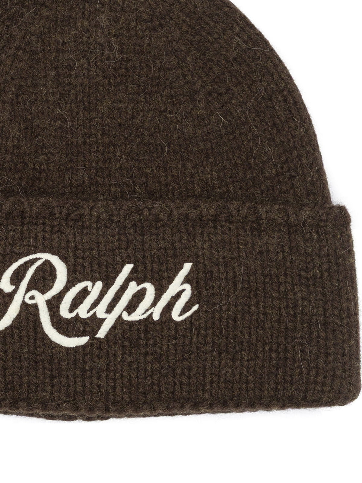 Polo Ralph Lauren Wool Beanie with Logo - Brown