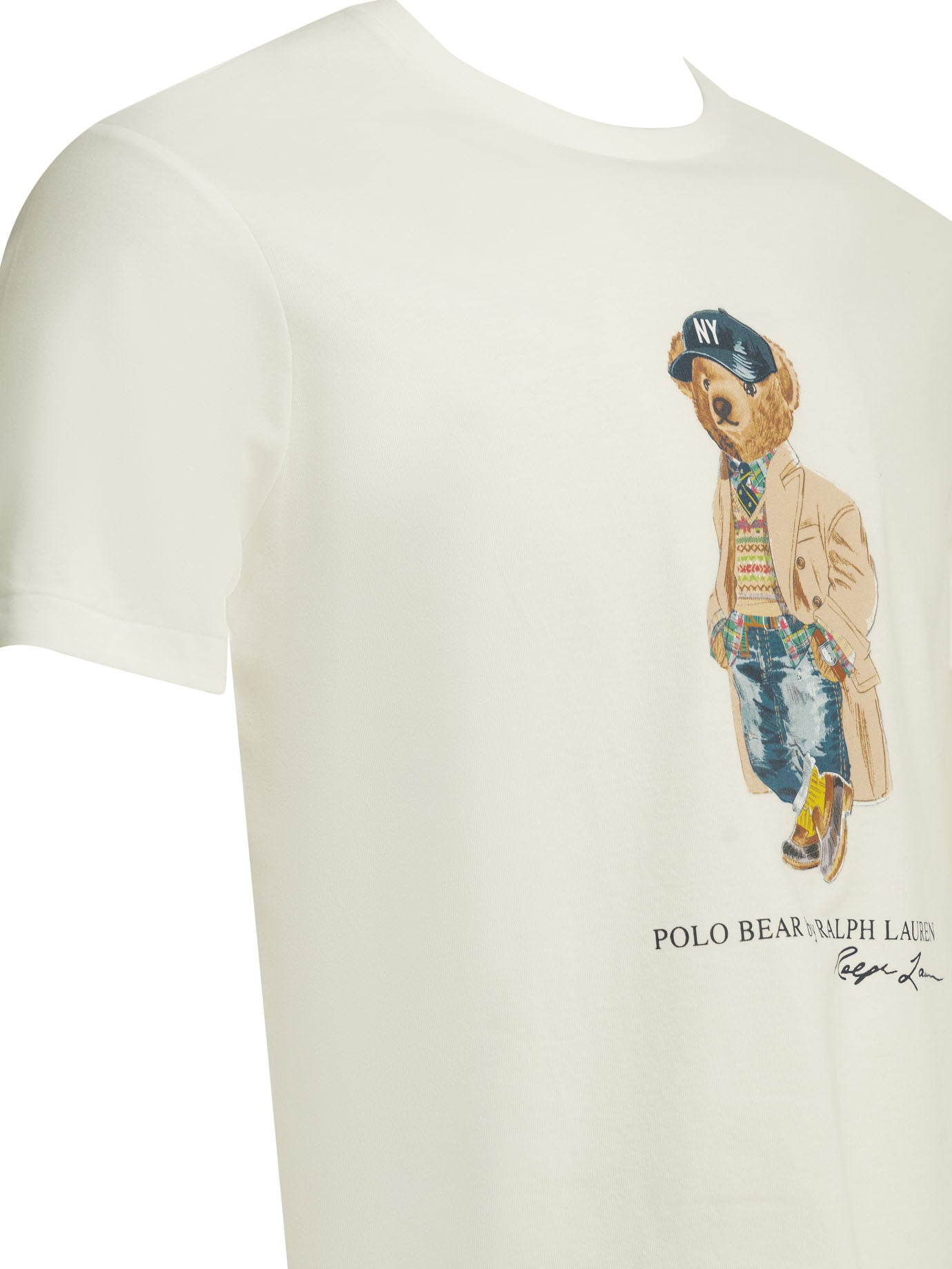 Polo Ralph Lauren "Polo Bear" Crew-Neck T-Shirt - White