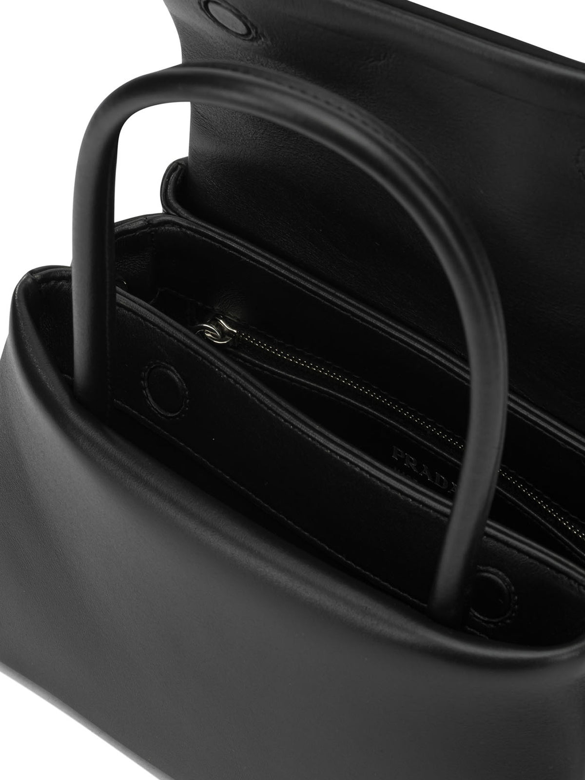 Prada "Passage" Small Shoulder Bag - Black