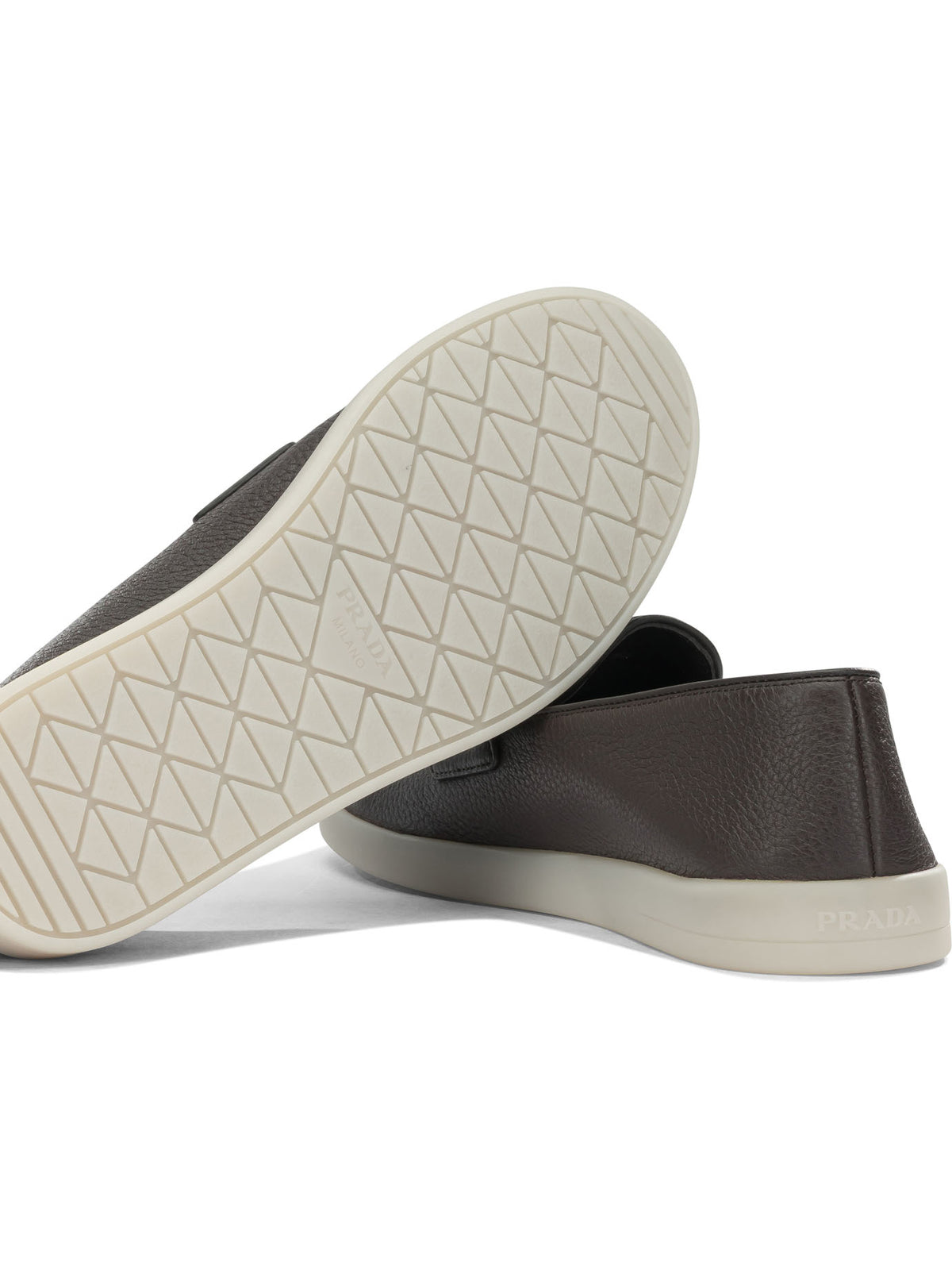 Prada Leather loafers - Brown