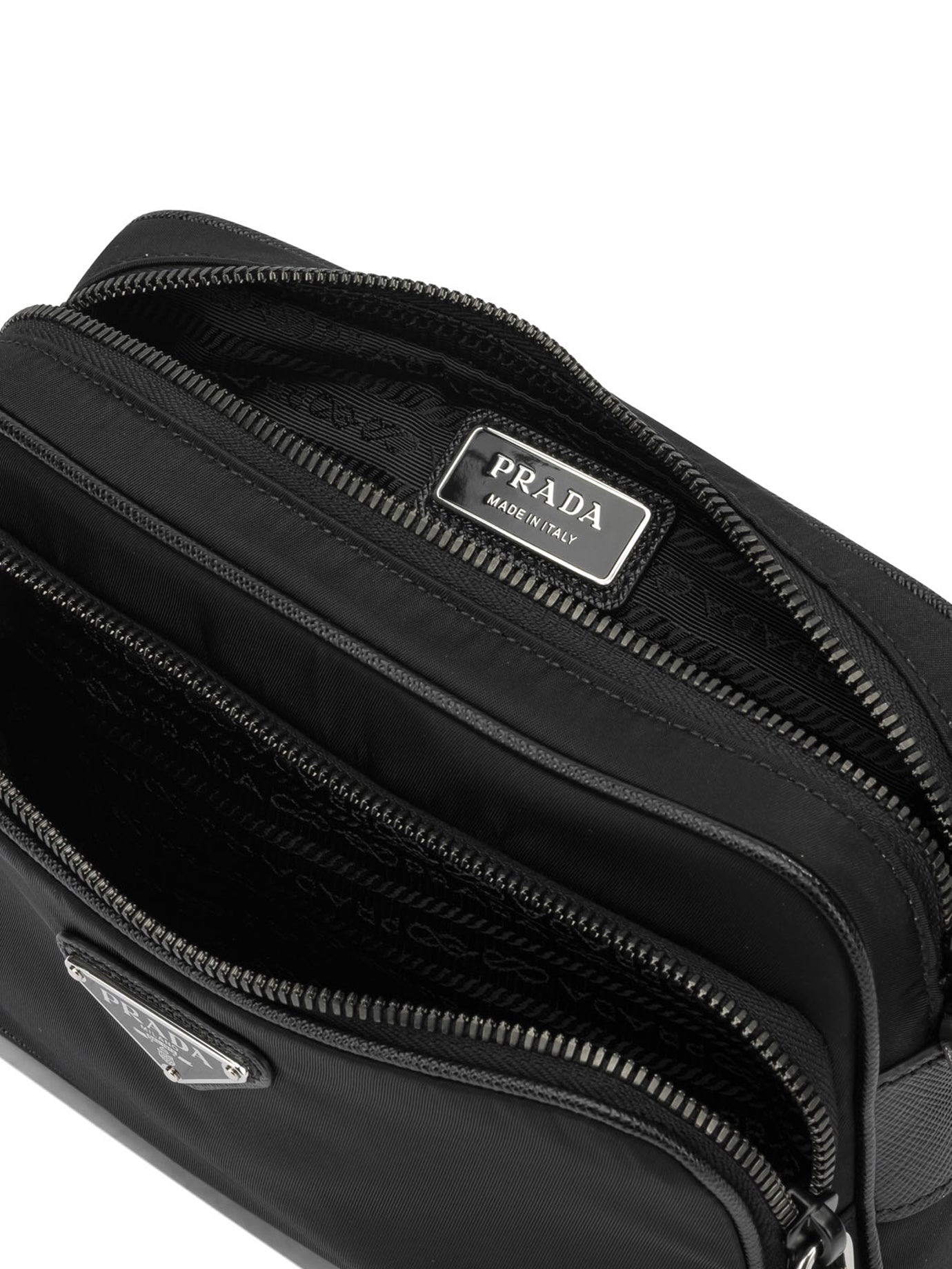 Prada Small Re-Nylon Shoulder Bag - Black