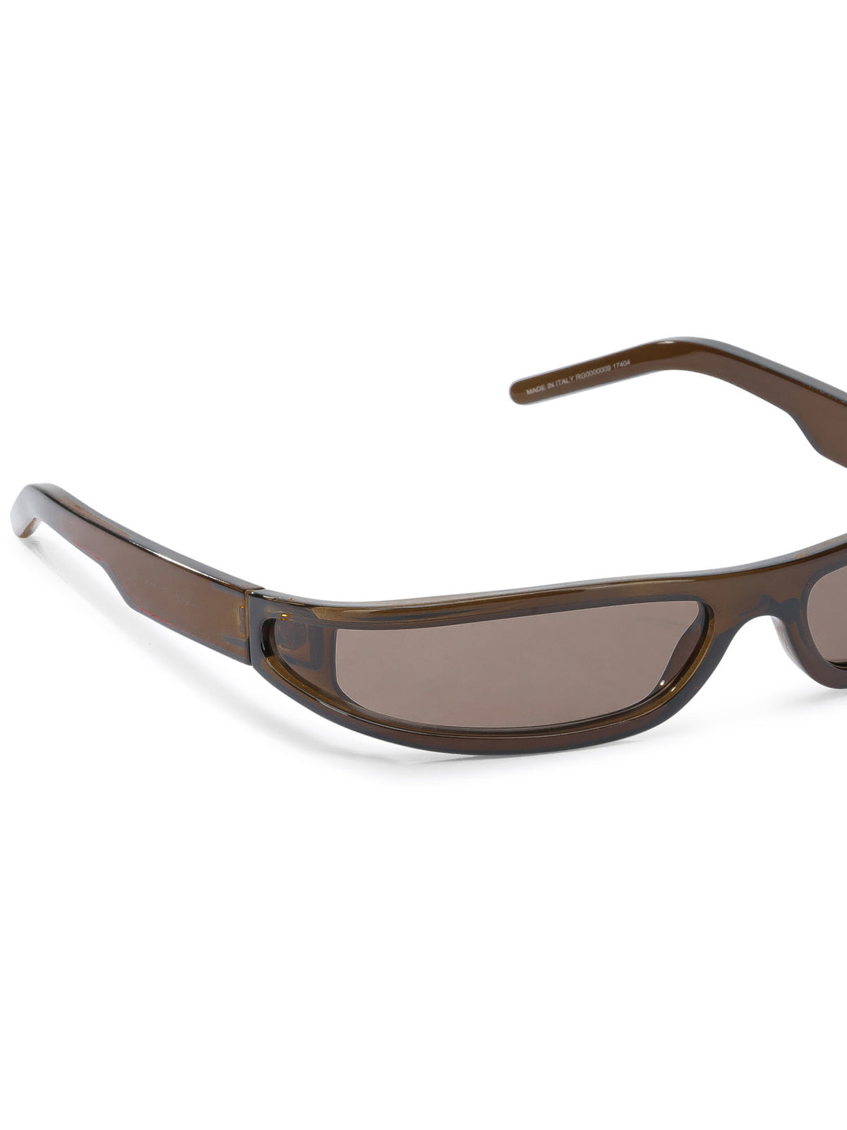 Rick Owens "Fog" Sunglasses - Brown