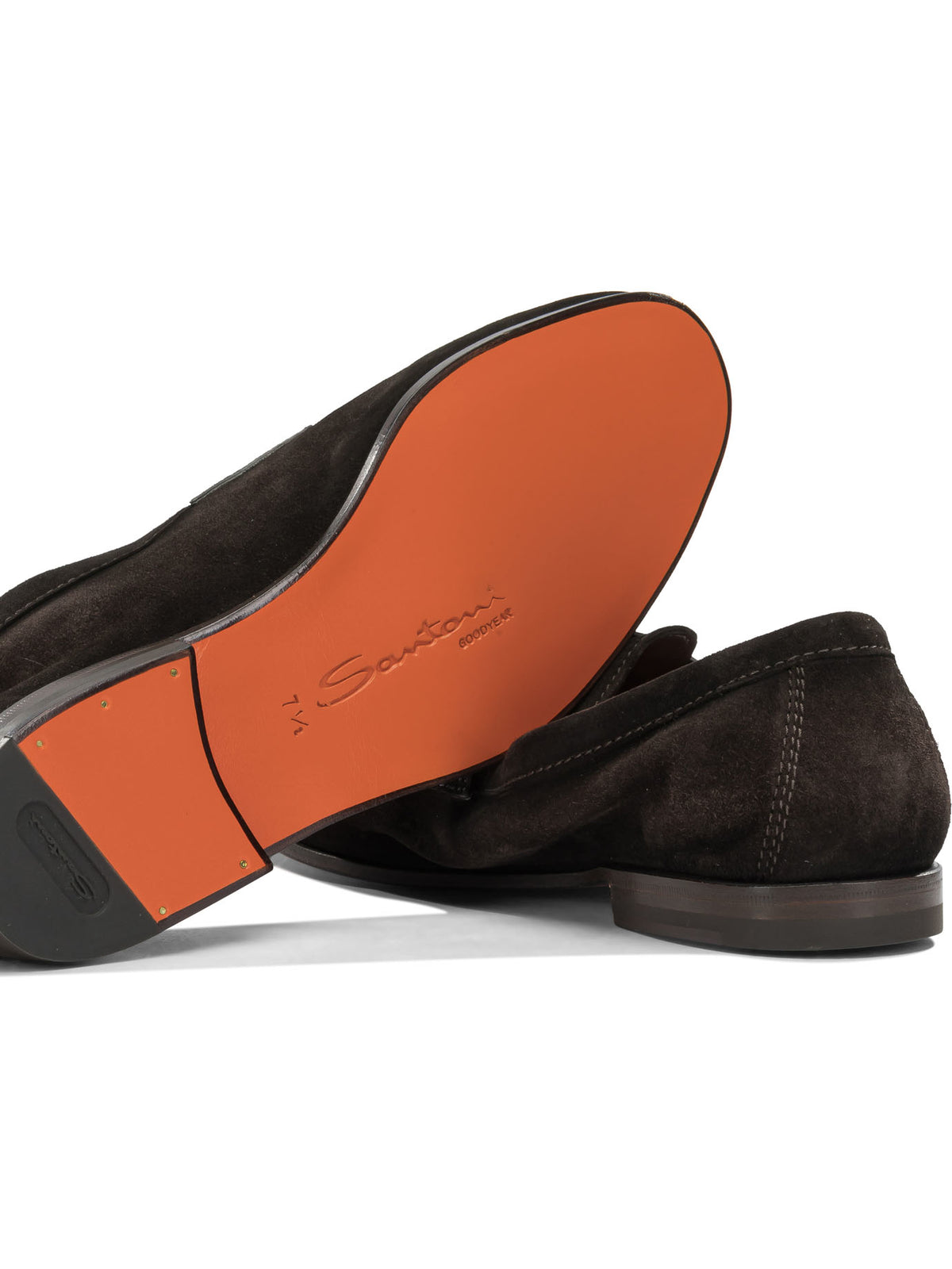 Santoni "Carlo" Loafers - Brown