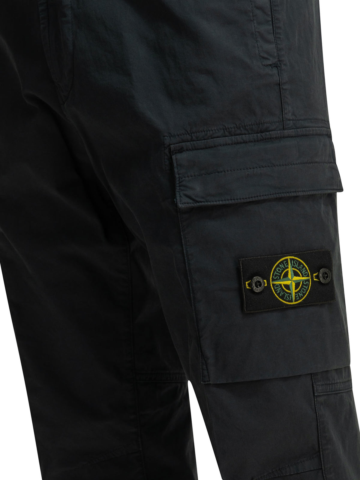 Stone Island "Stretch Organic Cotton Twill" Cargo pants - Blue