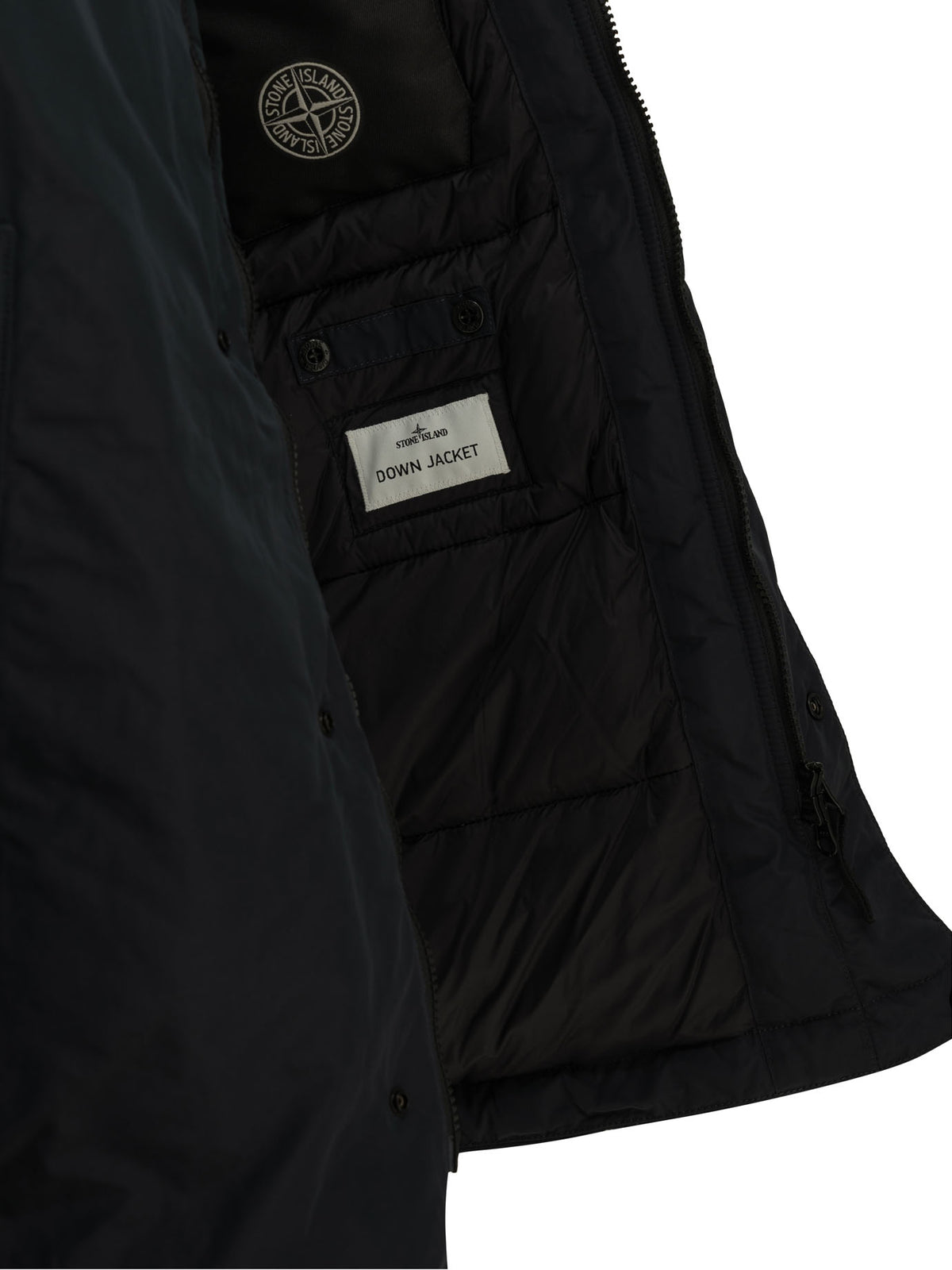 Stone Island "Micro Reps" Parka - Blue