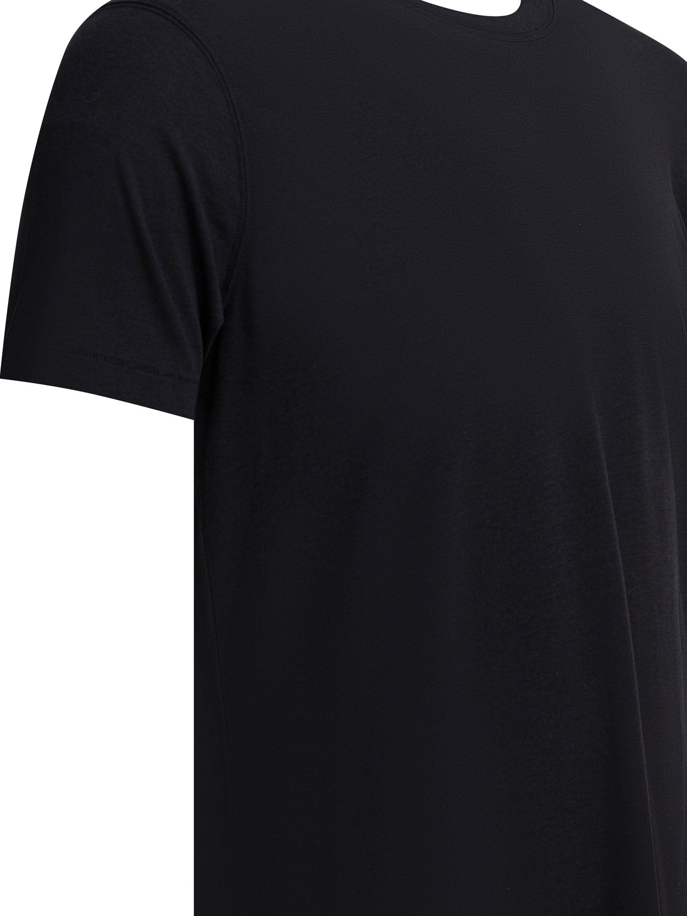 Tom Ford Round-neck T-shirt made of lyocell - Black