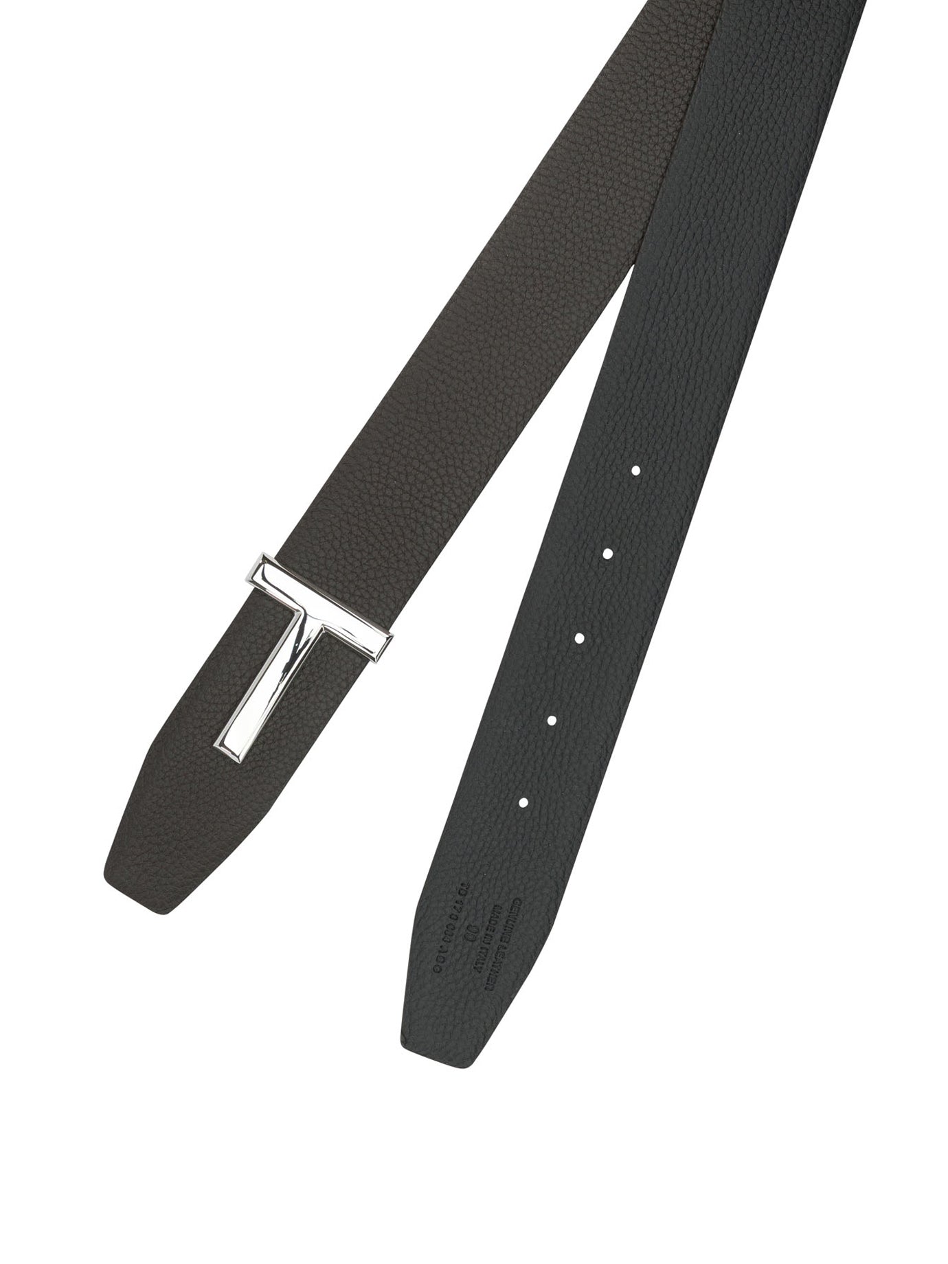 Tom Ford "T Icon" Reversible leather belt - Brown