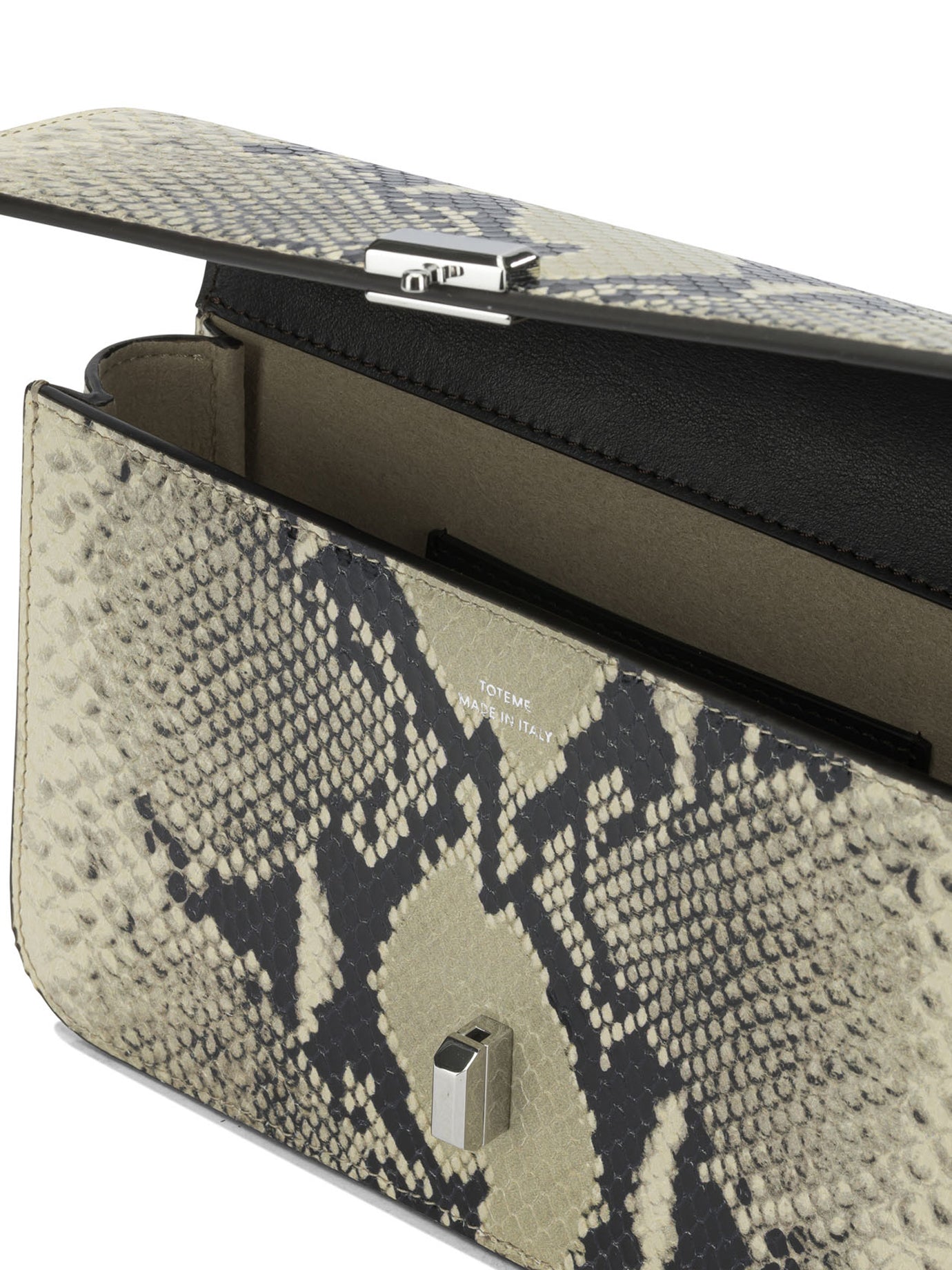 Toteme "T-lock" Small Shoulder Bag - Beige