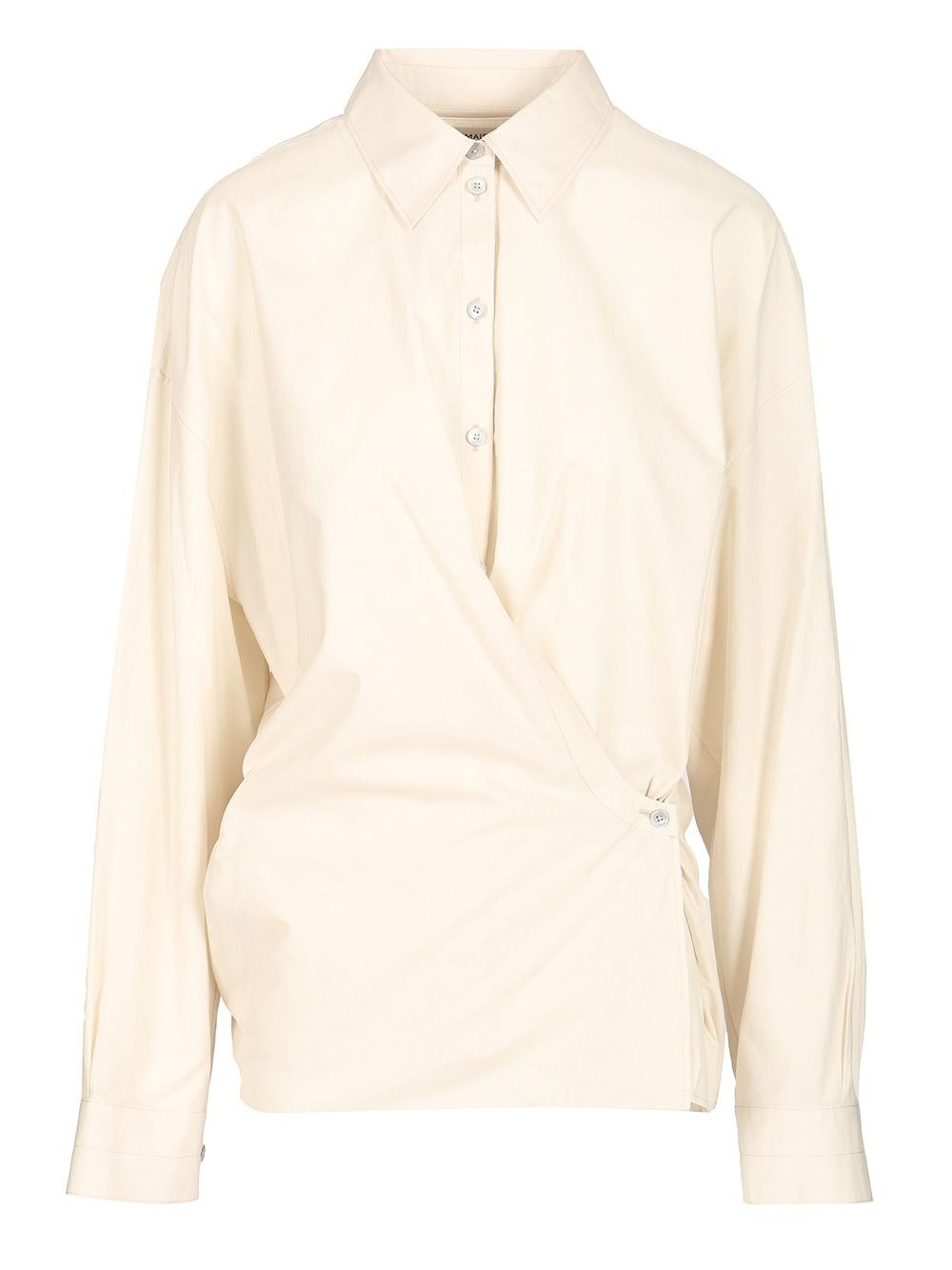 Lemaire Twisted Shirt - White