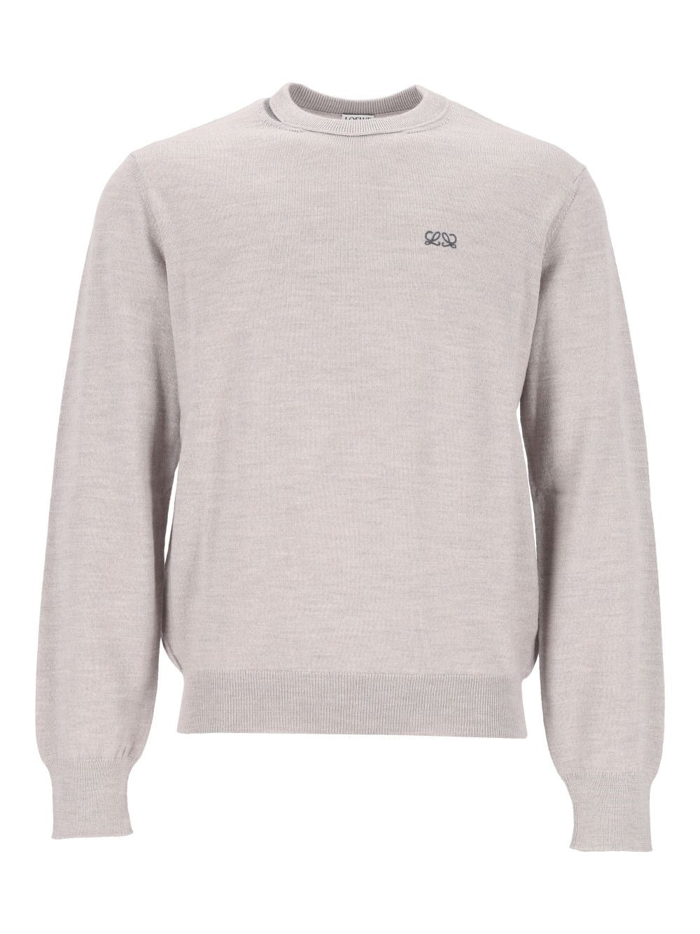 Loewe Merino Wool Sweater - Grey