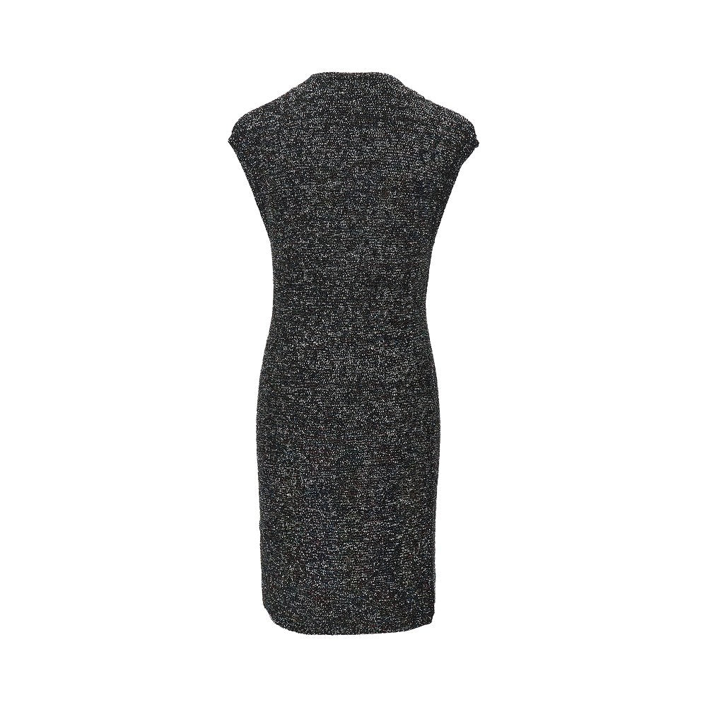 EMPORIO ARMANI Sequinned knit mini dress