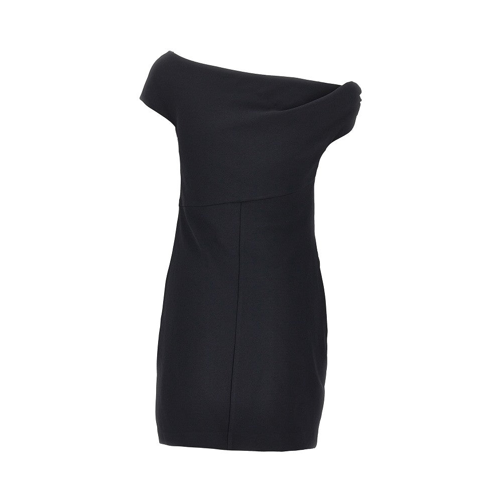 PINKO Stretch crêpe short dress