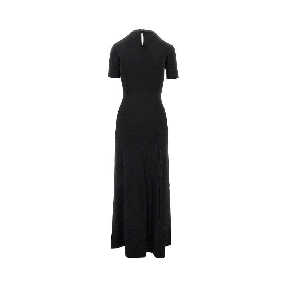 RABANNE Gathered jersey dress