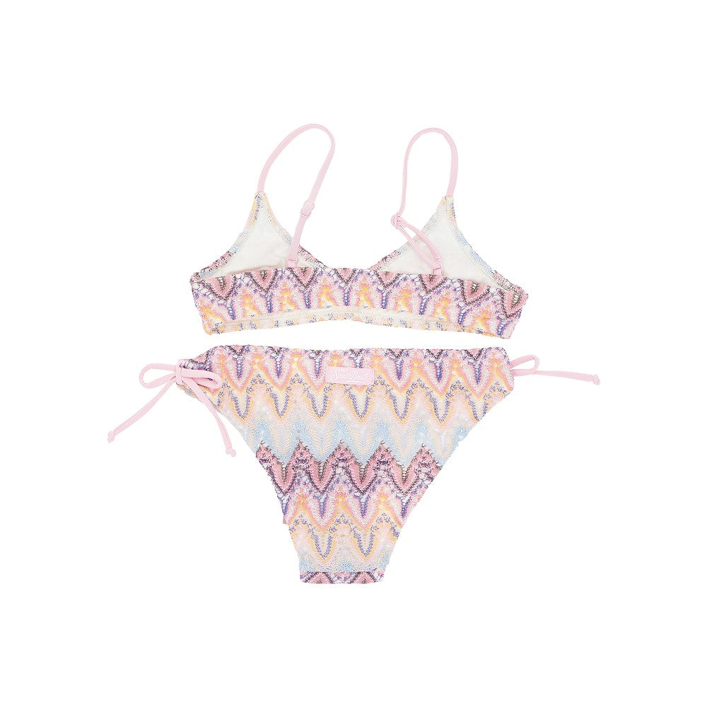 MC2 Saint Barth Raschel fabric 'Paloma' bikini