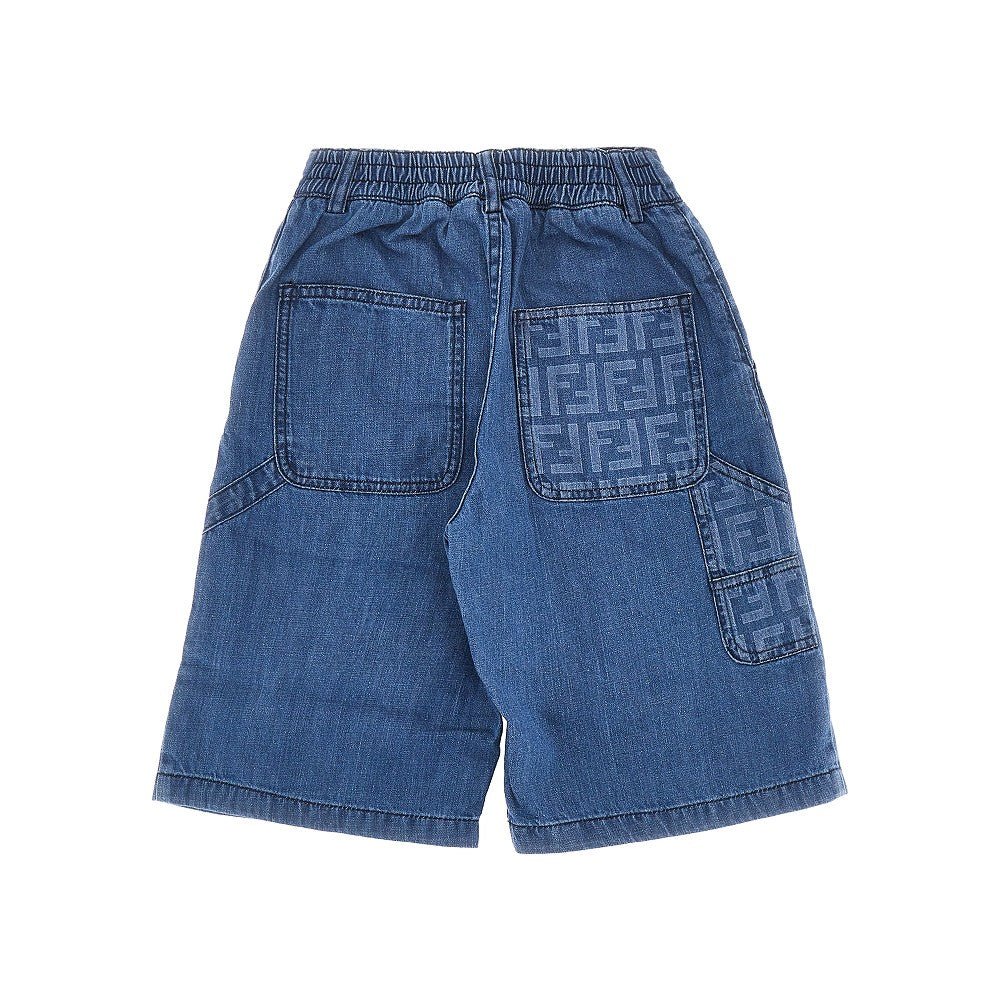 FENDI Denim Workwear shorts