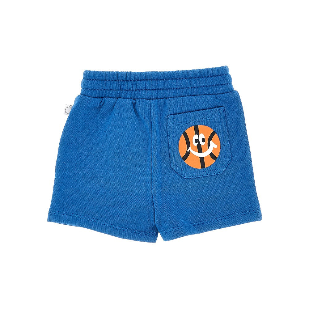 STELLA MCCARTNEY Cotton shorts with print