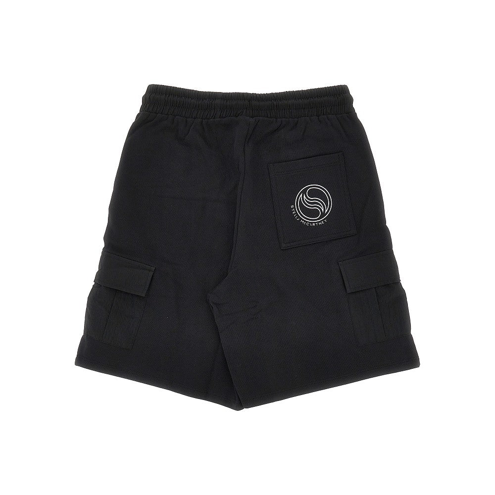 STELLA MCCARTNEY French terry cargo shorts